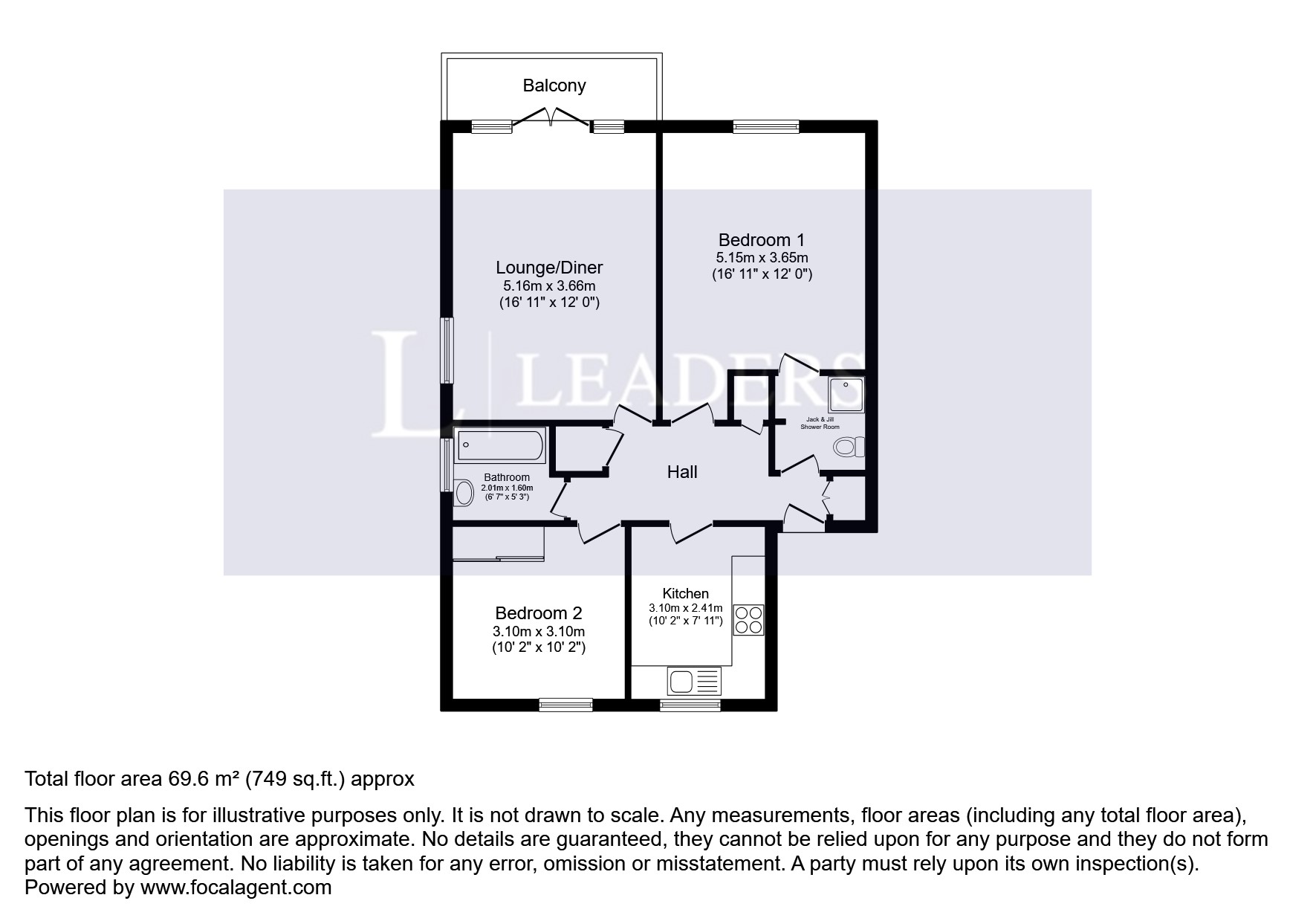 Cavendish Road, Bournemouth floorplan