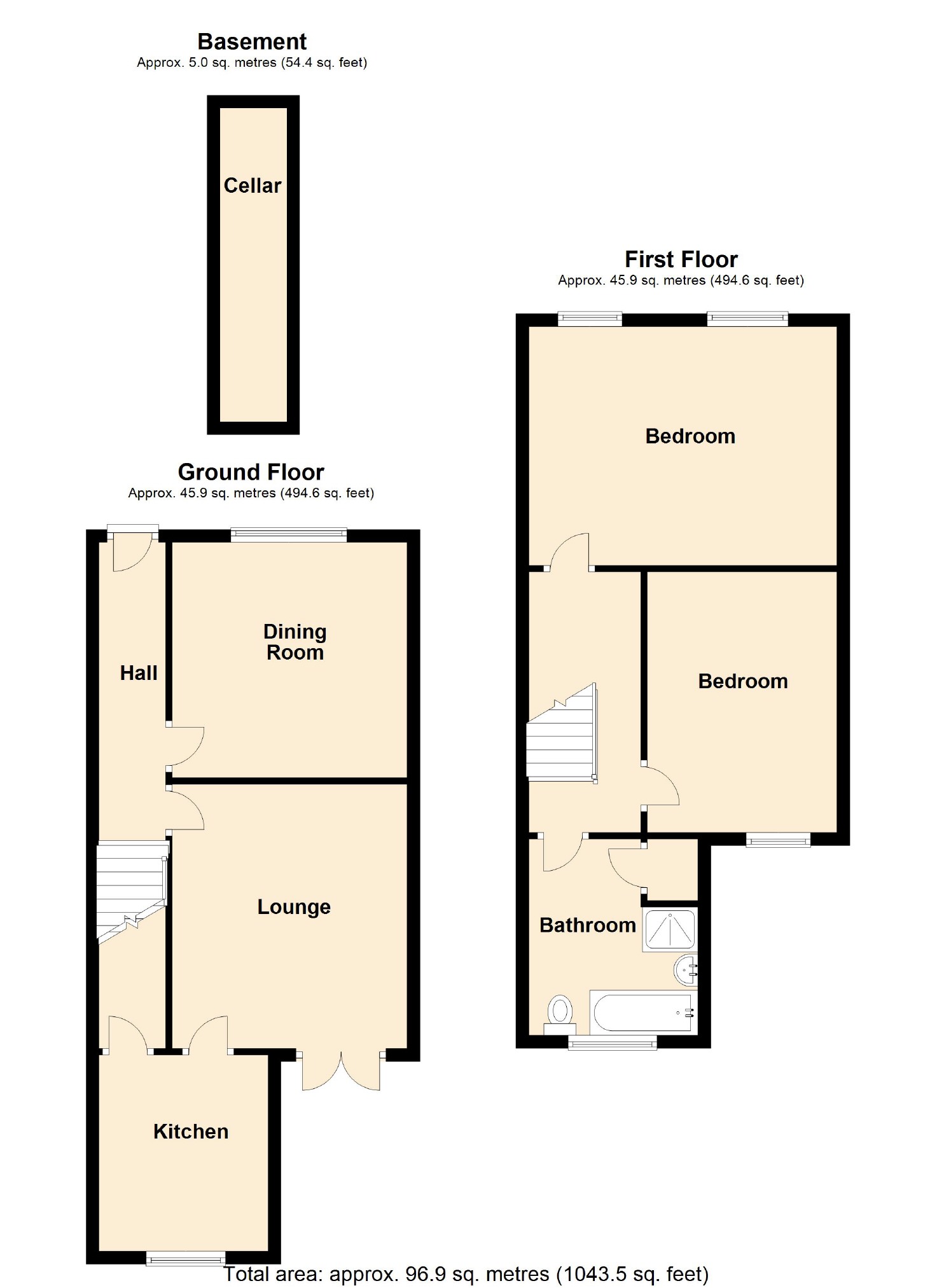 2 bed end terrace house for sale in Church Lane, Marple, Stockport SK6
