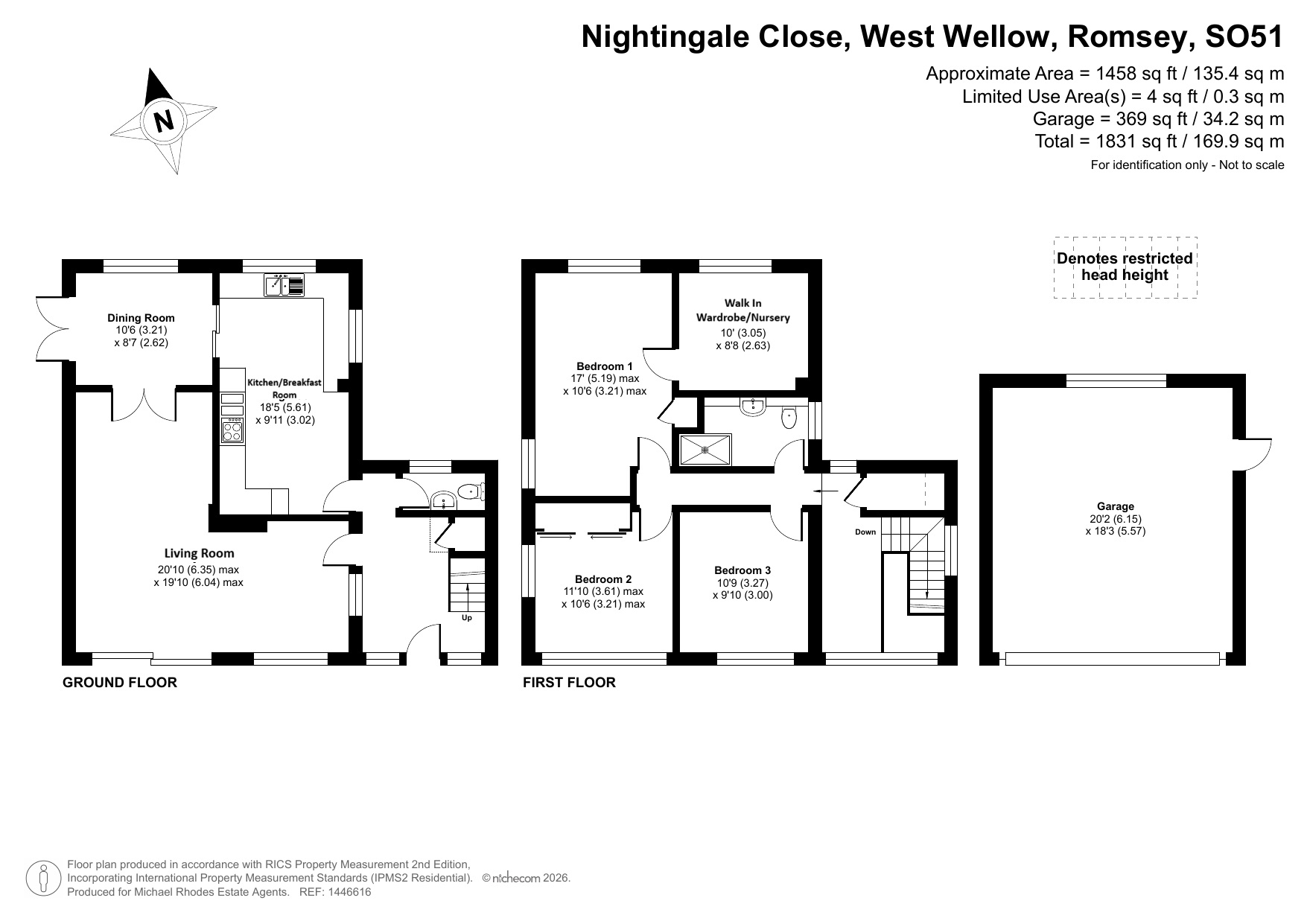 4, Nightingale Close, Romsey floorplan