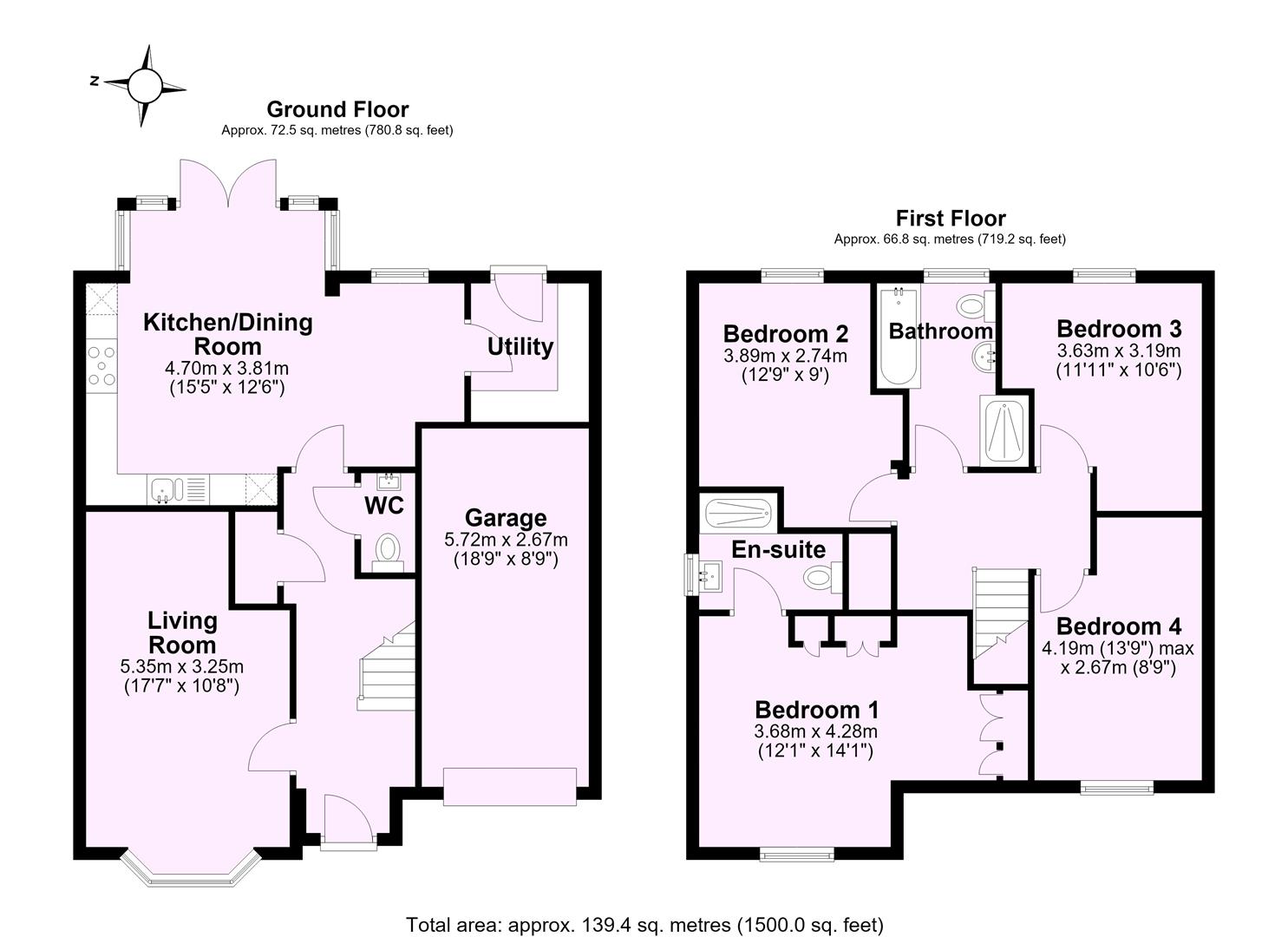 29, Wyles Way, York floorplan