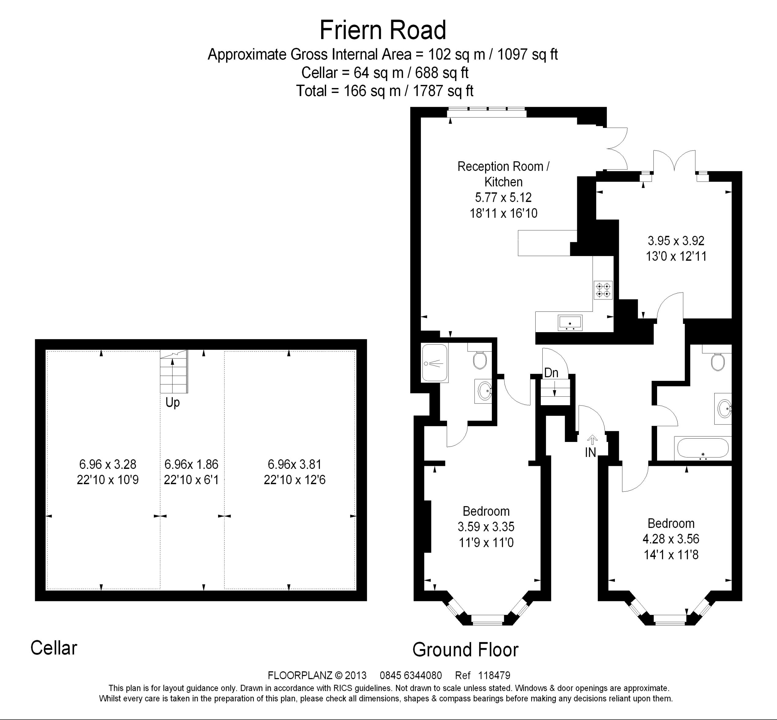 3 Bedrooms Flat for sale in Friern Road, East Dulwich, London SE22