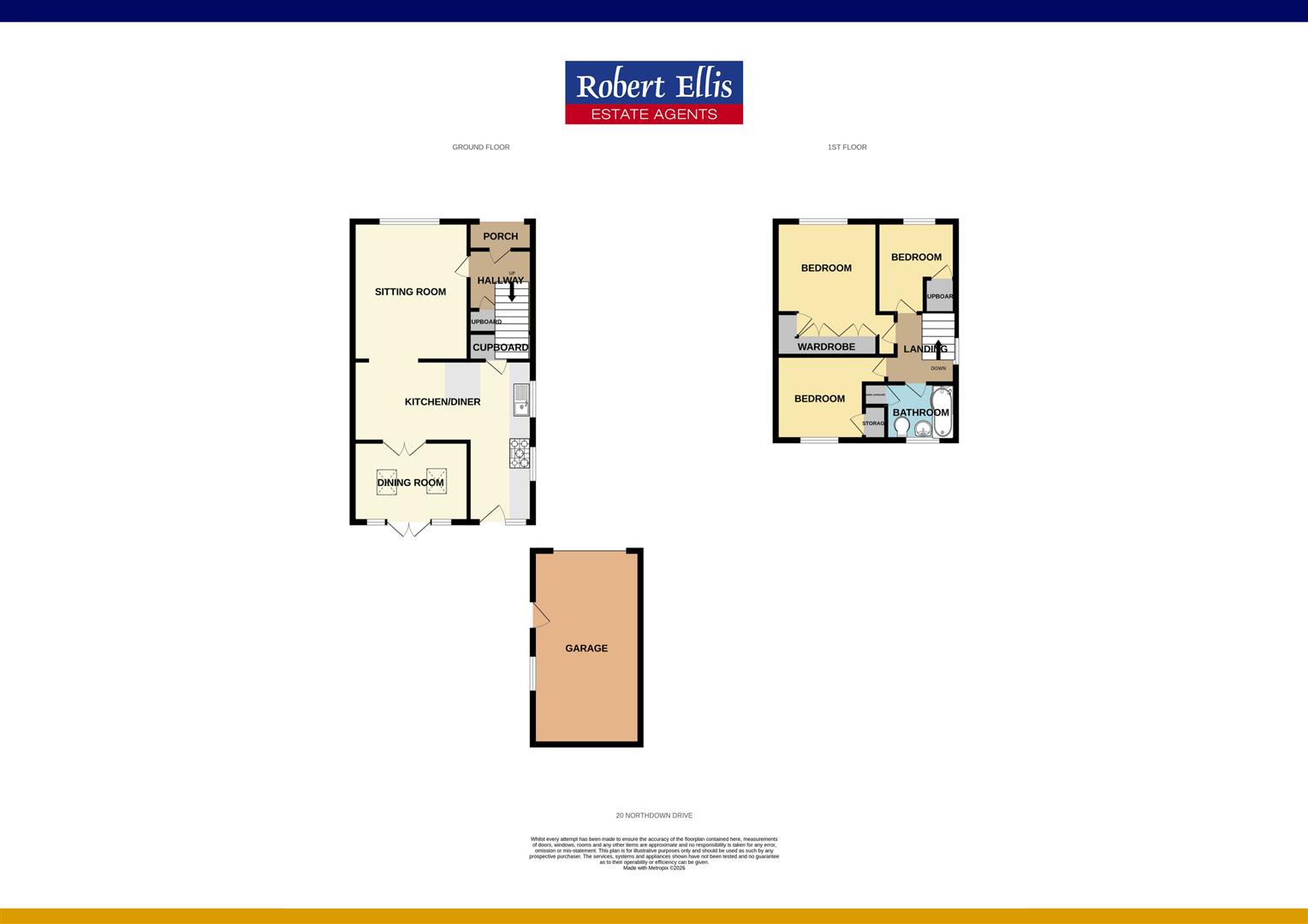 Northdown Drive, Nottingham floorplan