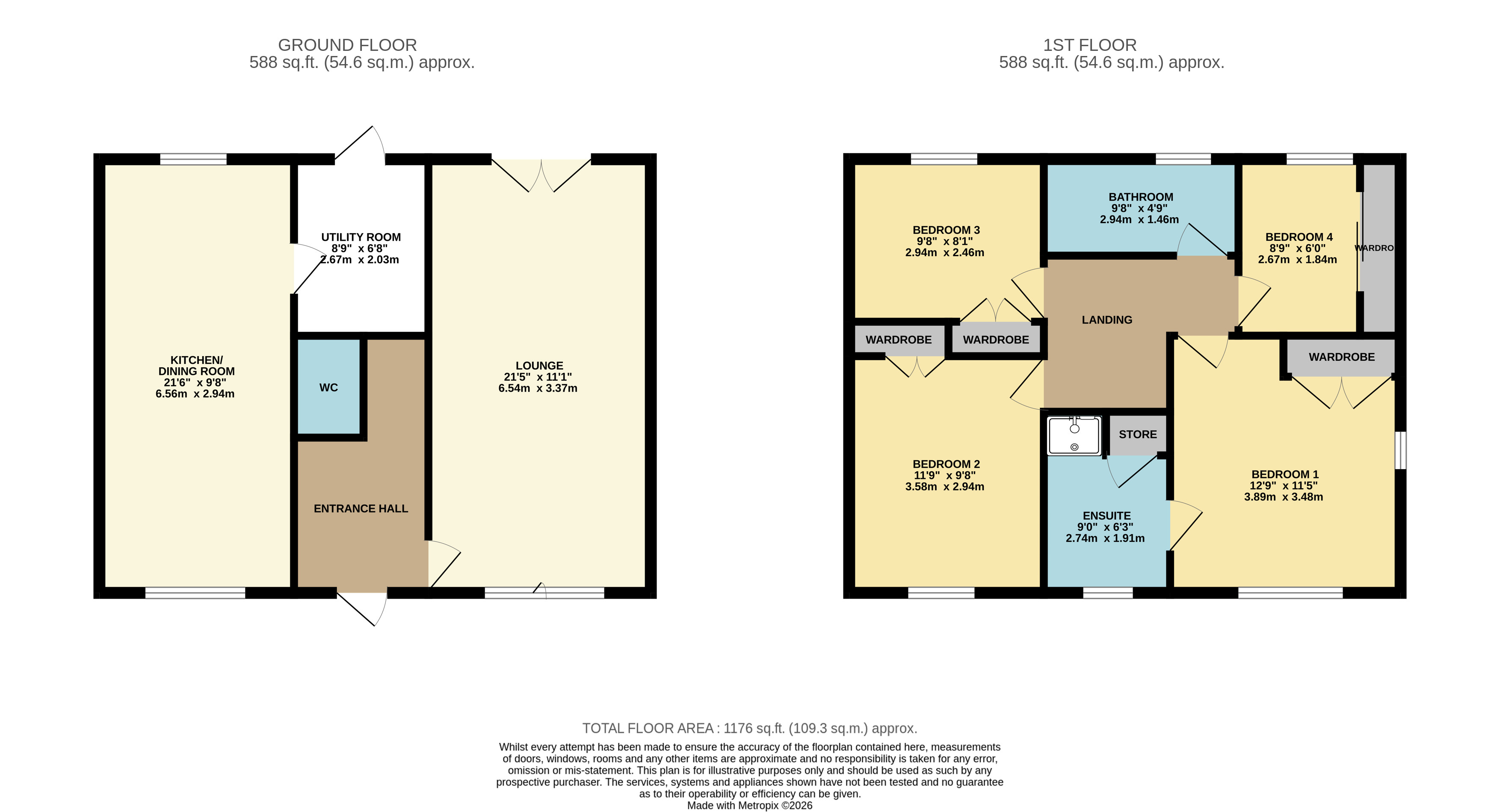 Portway Drive, Matlock floorplan
