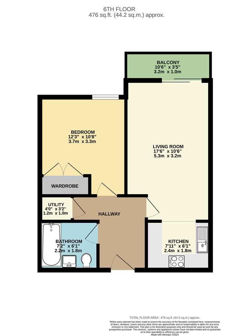 63, Tennyson Apartments, Saffron Central Square, Croydon floorplan
