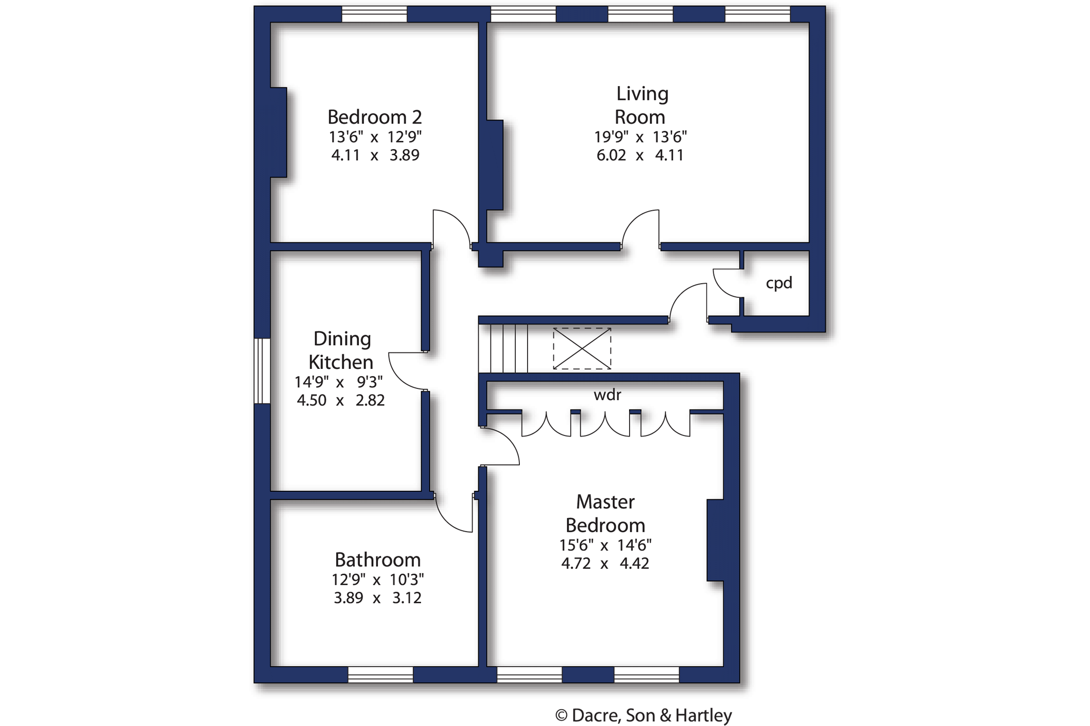 3 Turton Hall,, Turton Green, Morley floorplan