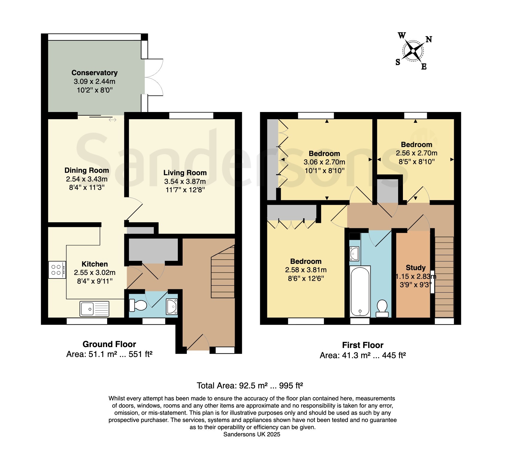 17 Butts Court, Lower Hardres, Kent floorplan