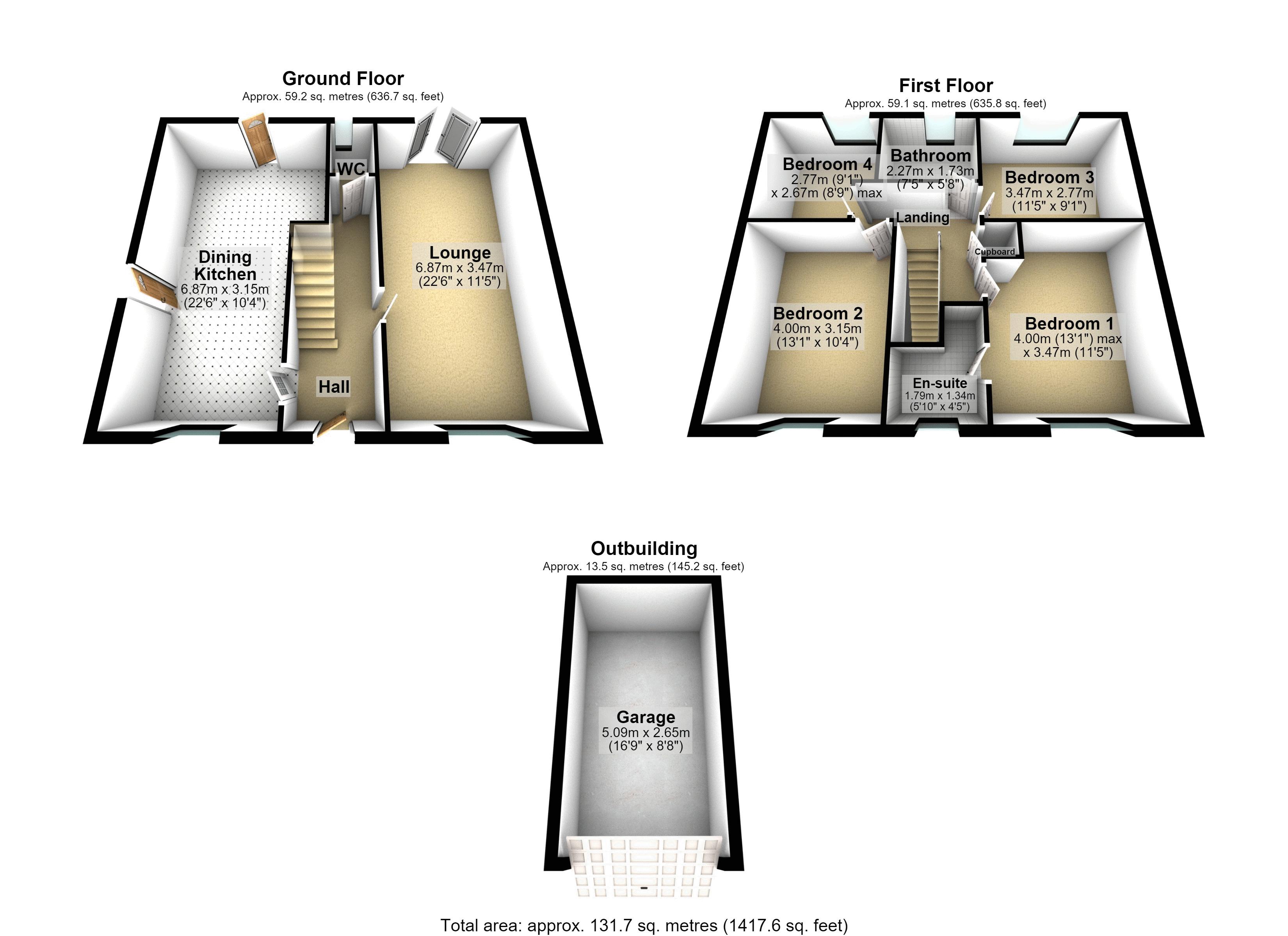 12, West Malling Close, Heywood floorplan