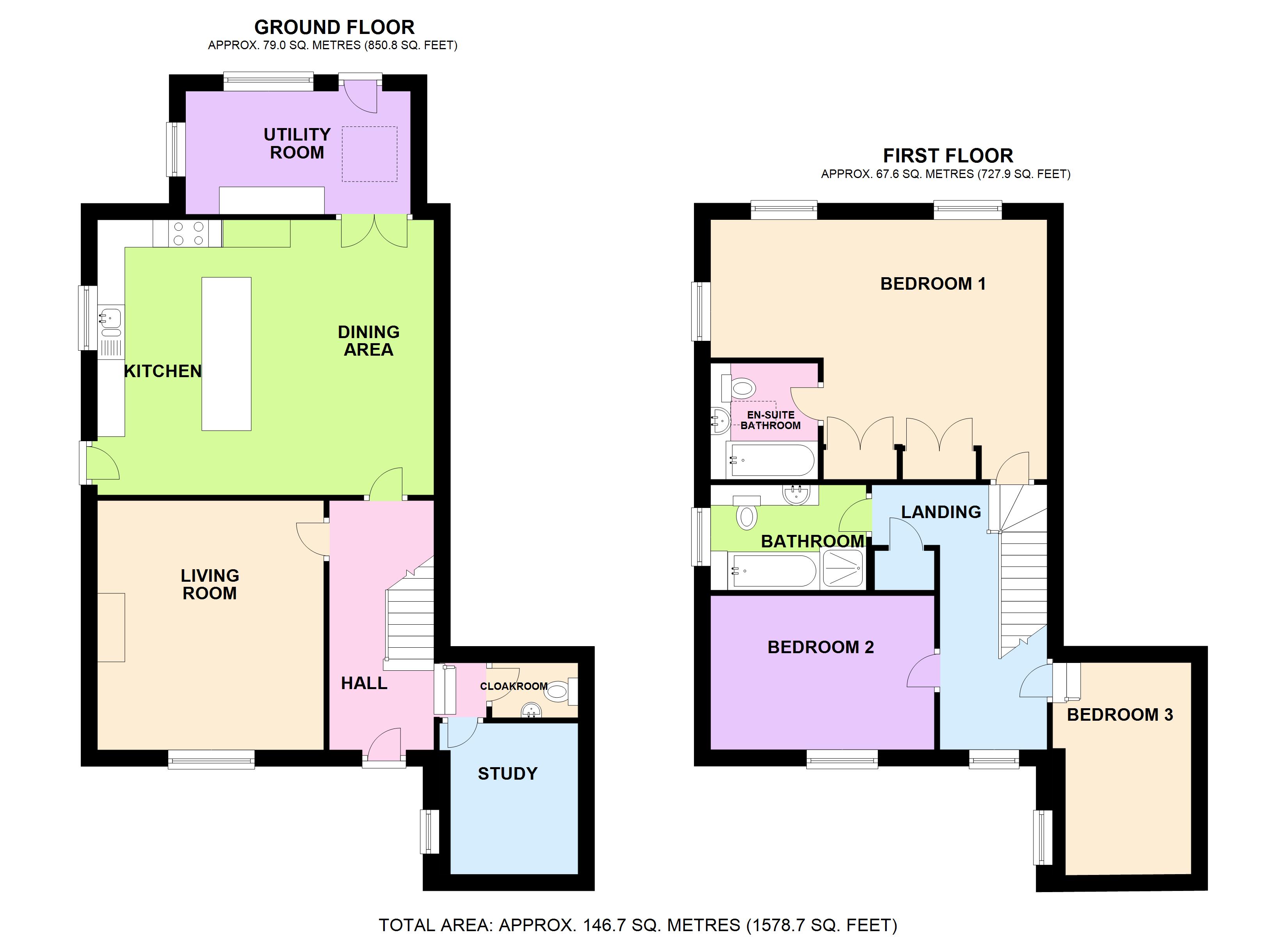 4 Bedrooms  for sale in Main Street, Taddington, Bakewell, Derbyshire SK17