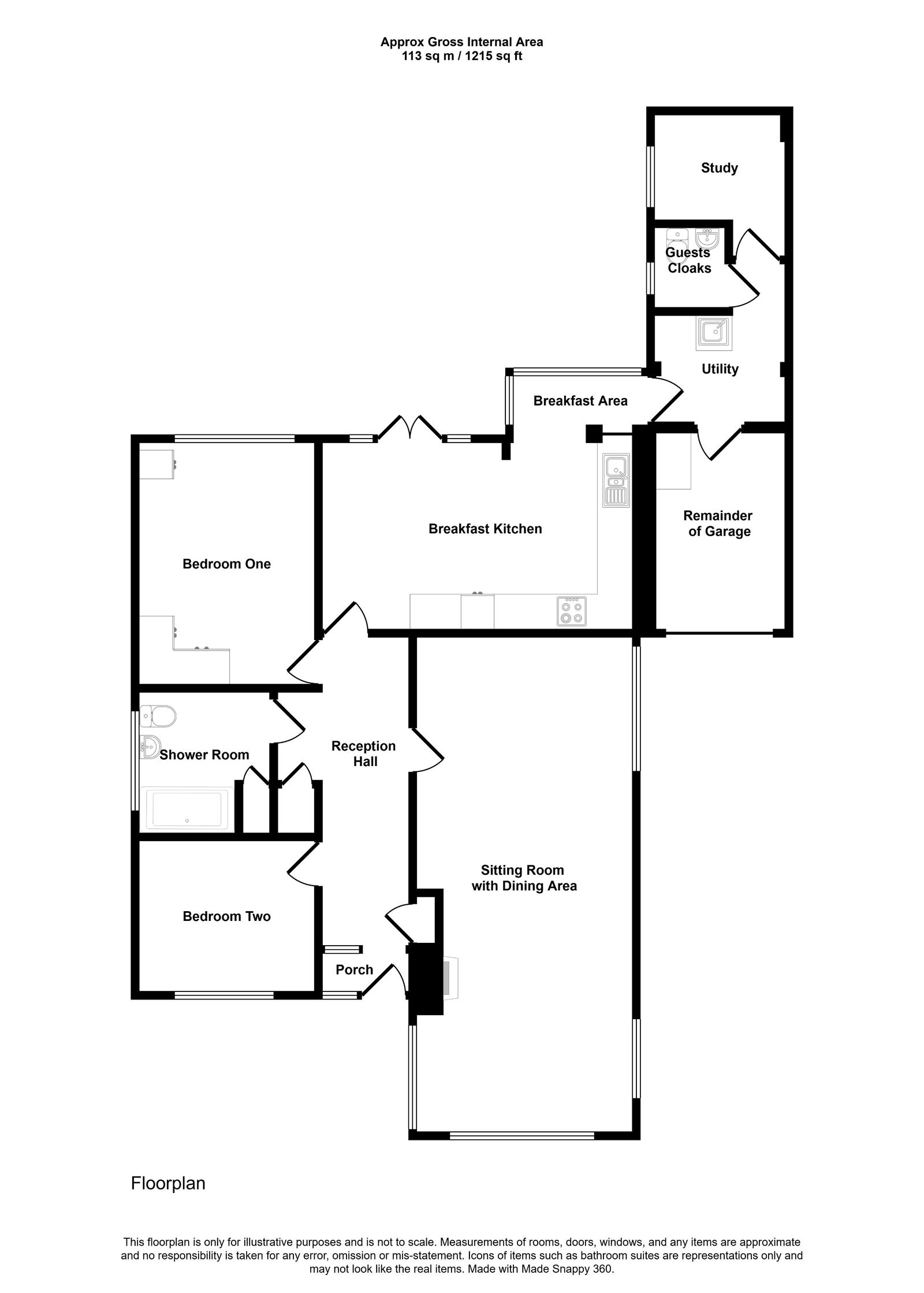 28, Whitehall Road, Stourbridge floorplan