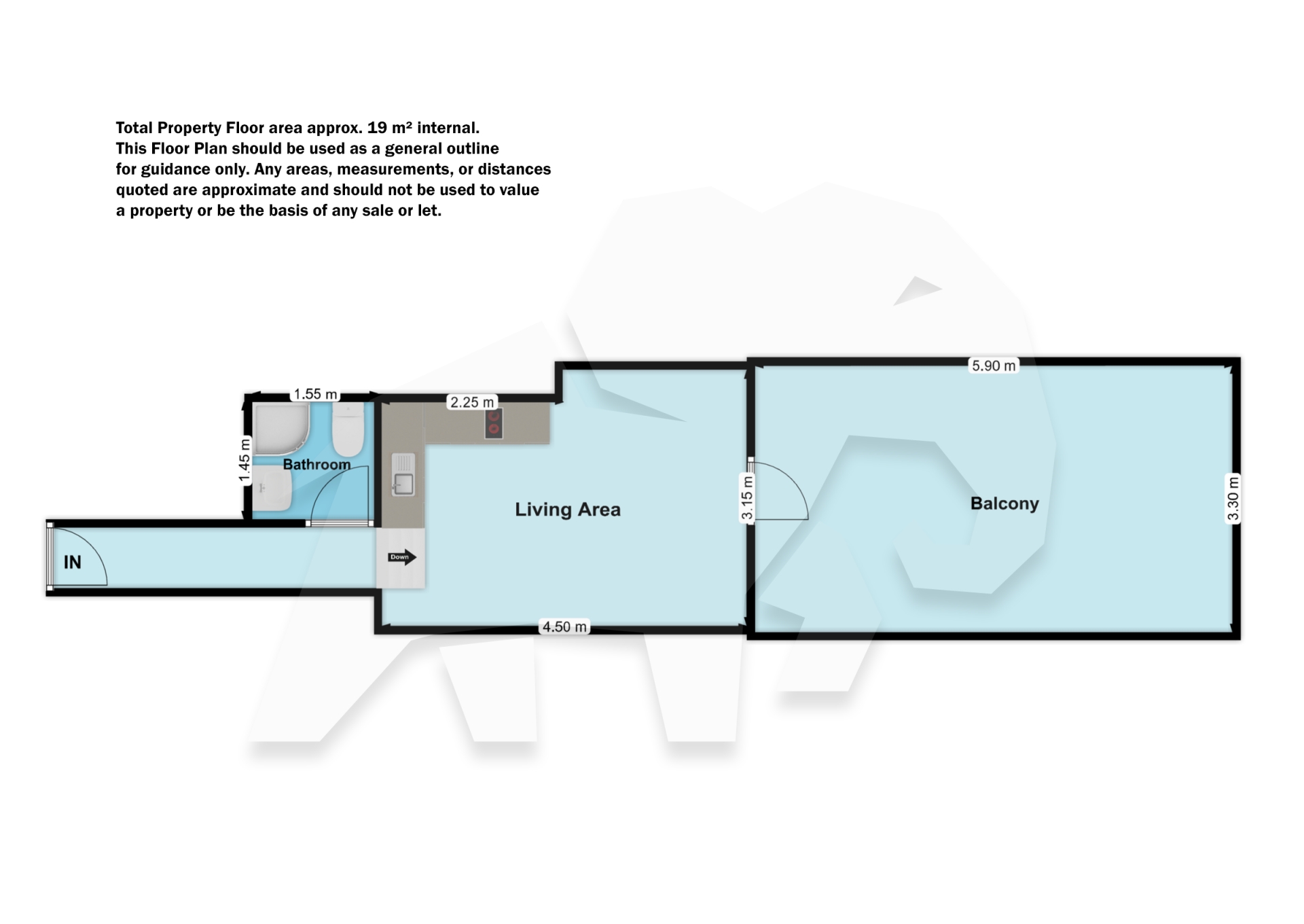 Flat 10 10, Manstone Road, London floorplan