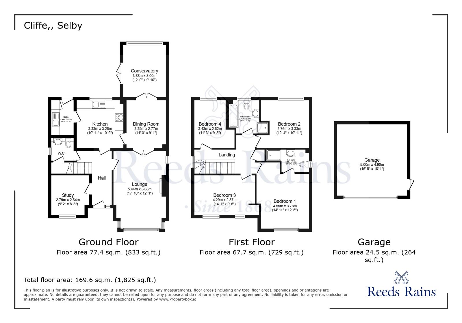 Brockholme,, York Road, Selby floorplan