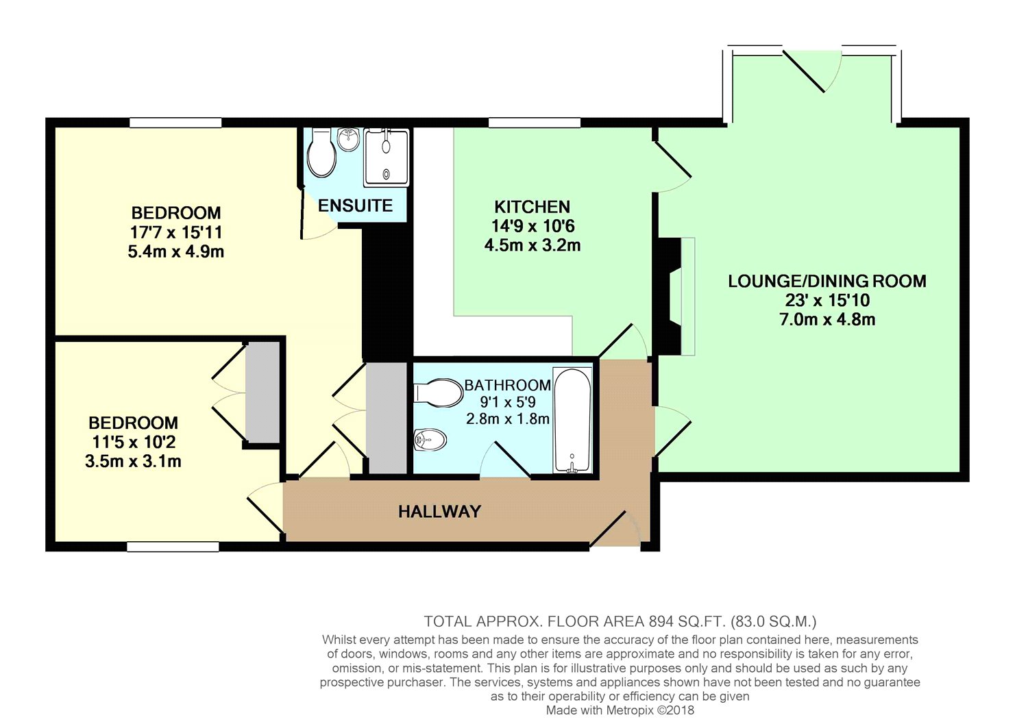 2 Bedrooms Flat to rent in Buckingham House, 41 Headingley Lane, Leeds, West Yorkshire LS6