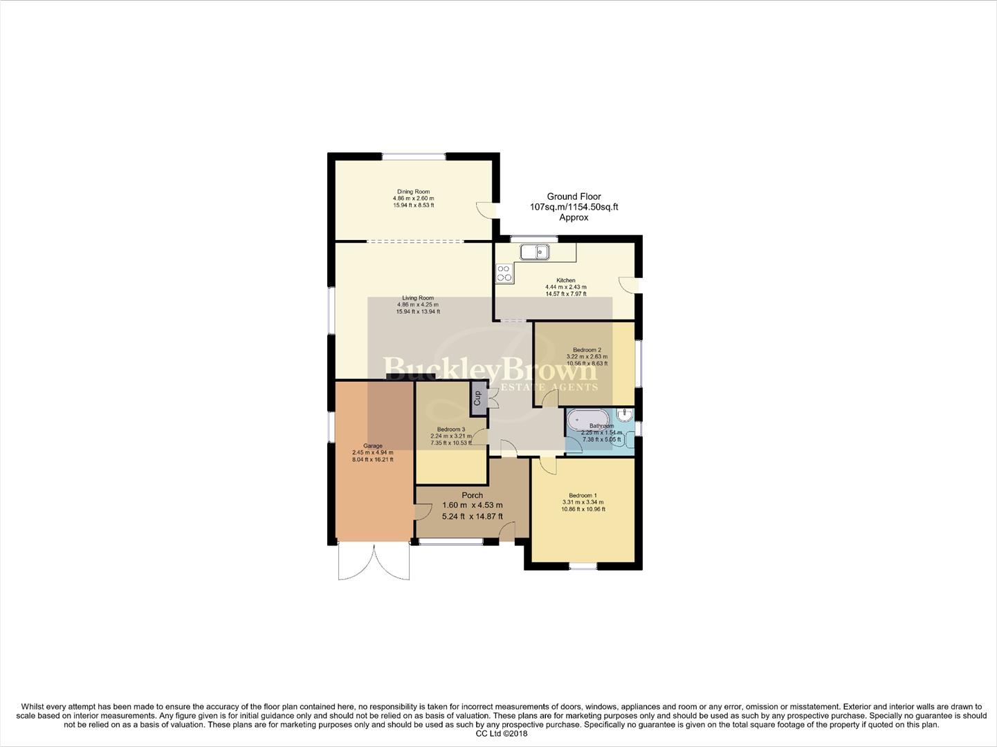 29, Bescar Lane, Ollerton floorplan