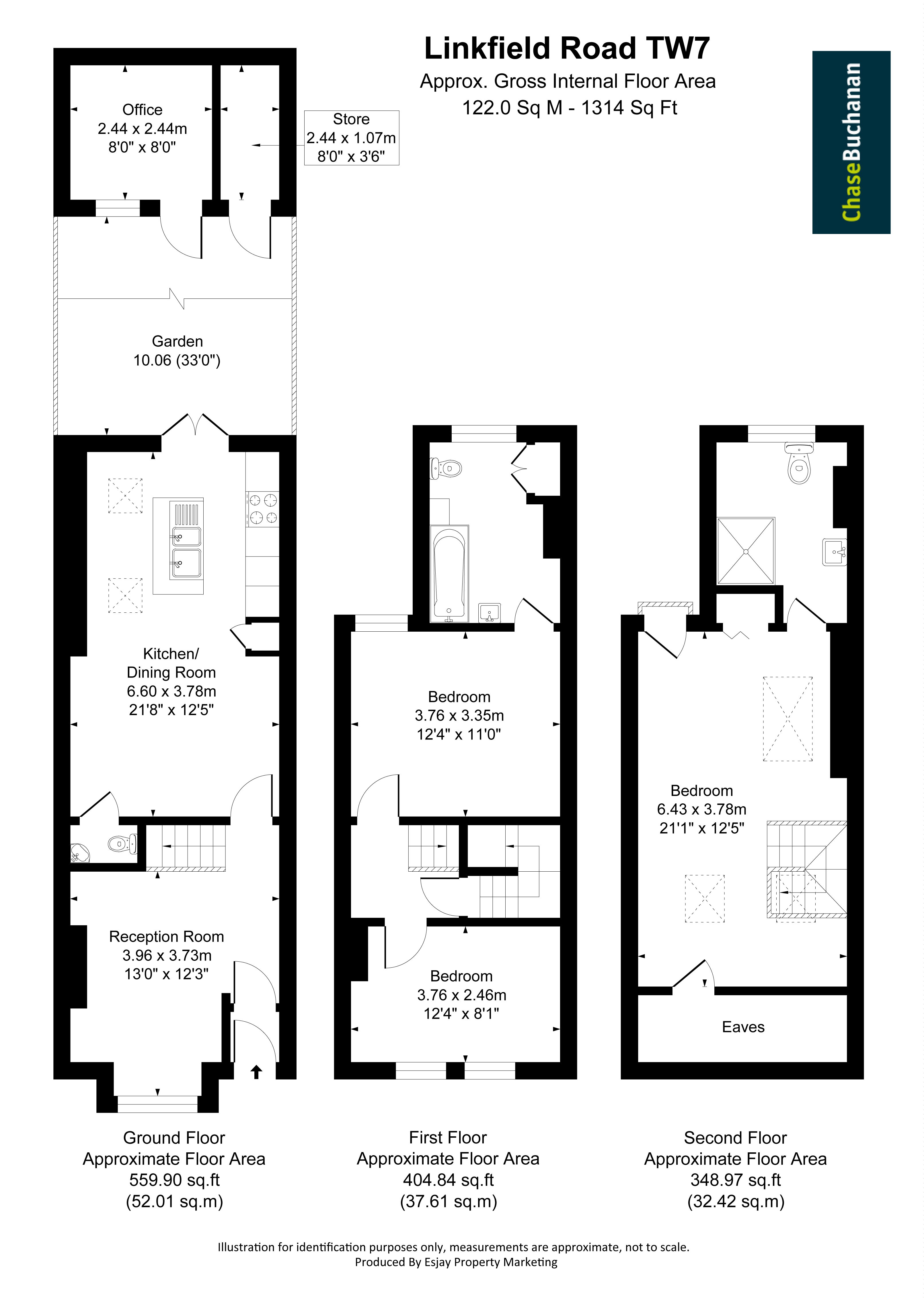 121, Linkfield Road, Isleworth floorplan