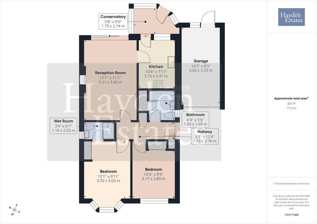 19, Vaughan Road, KIDDERMINSTER floorplan