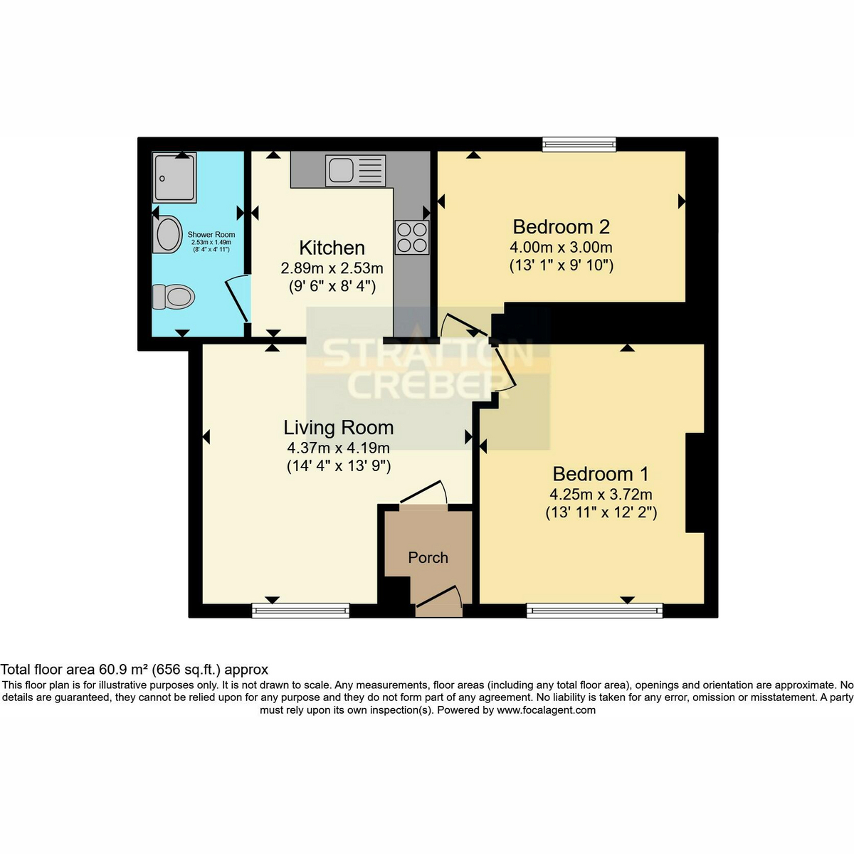 Lower Bore Street, Bodmin, PL31 floorplan