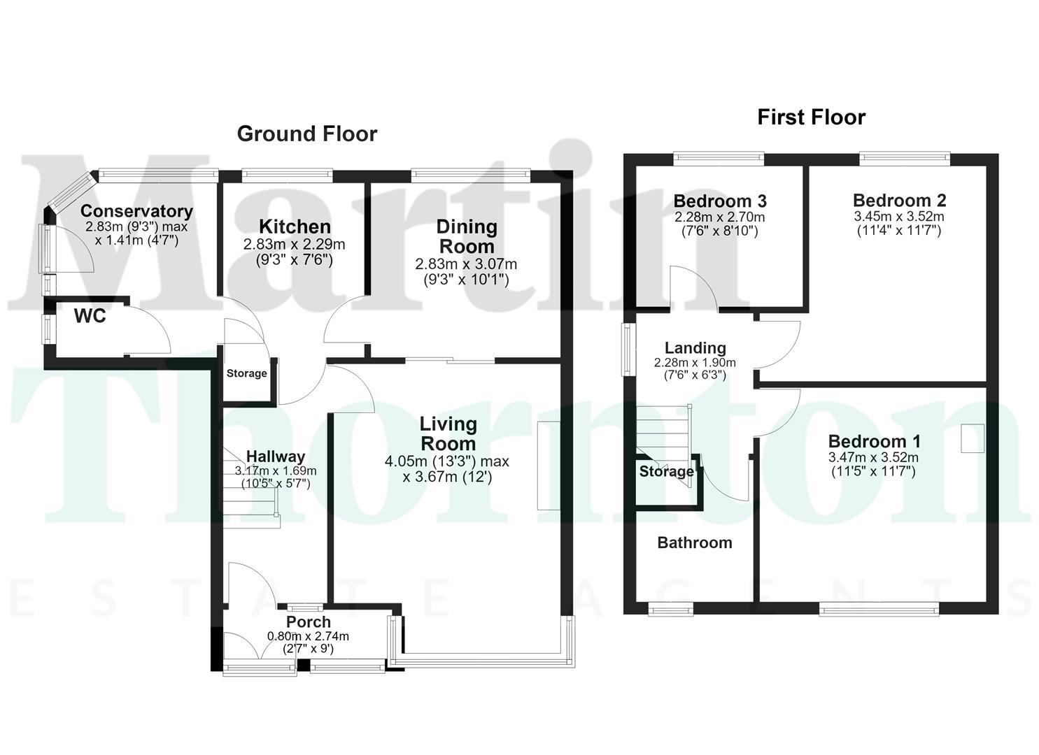 Hill Top Road, Salendine Nook Huddersfield floorplan