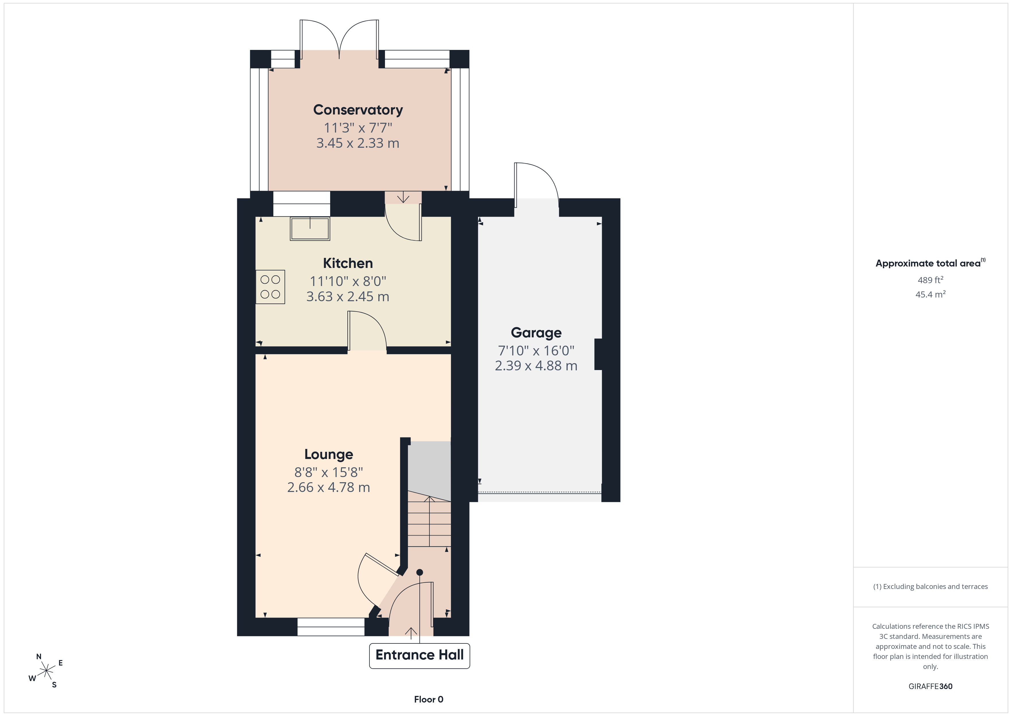 3, Moonraker Close, Bridgwater floorplan