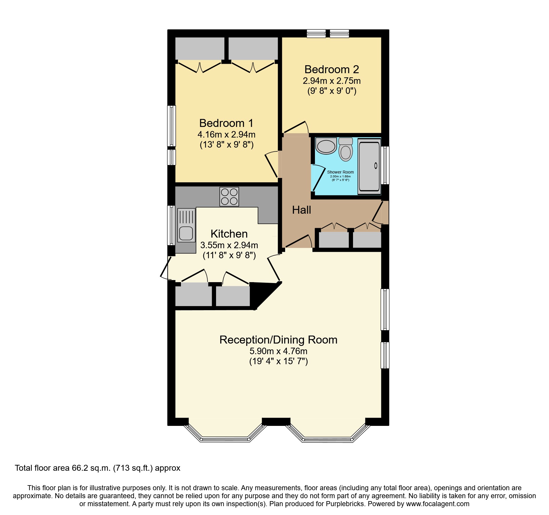 3, The Green, Romford floorplan