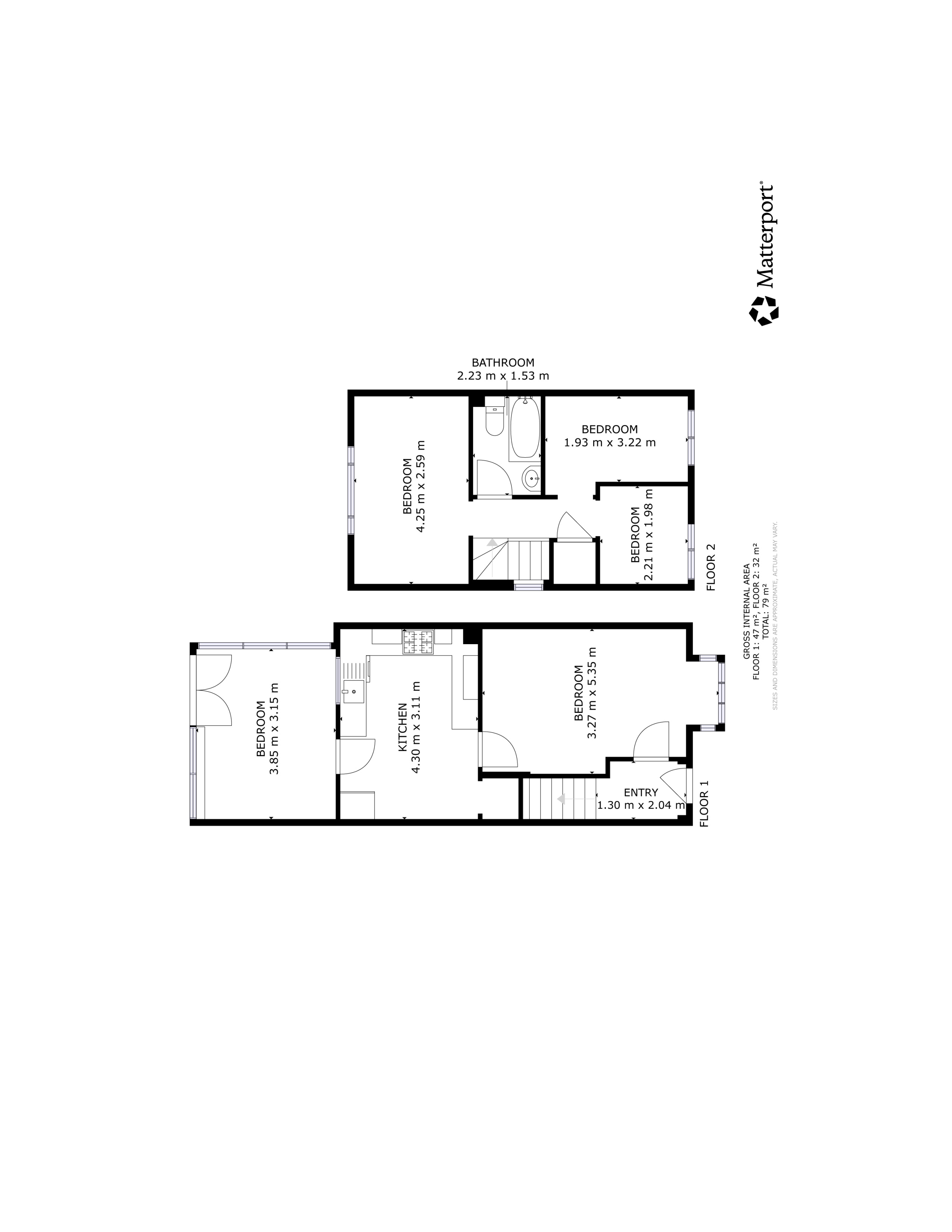 42, Dickson Road, Stafford floorplan