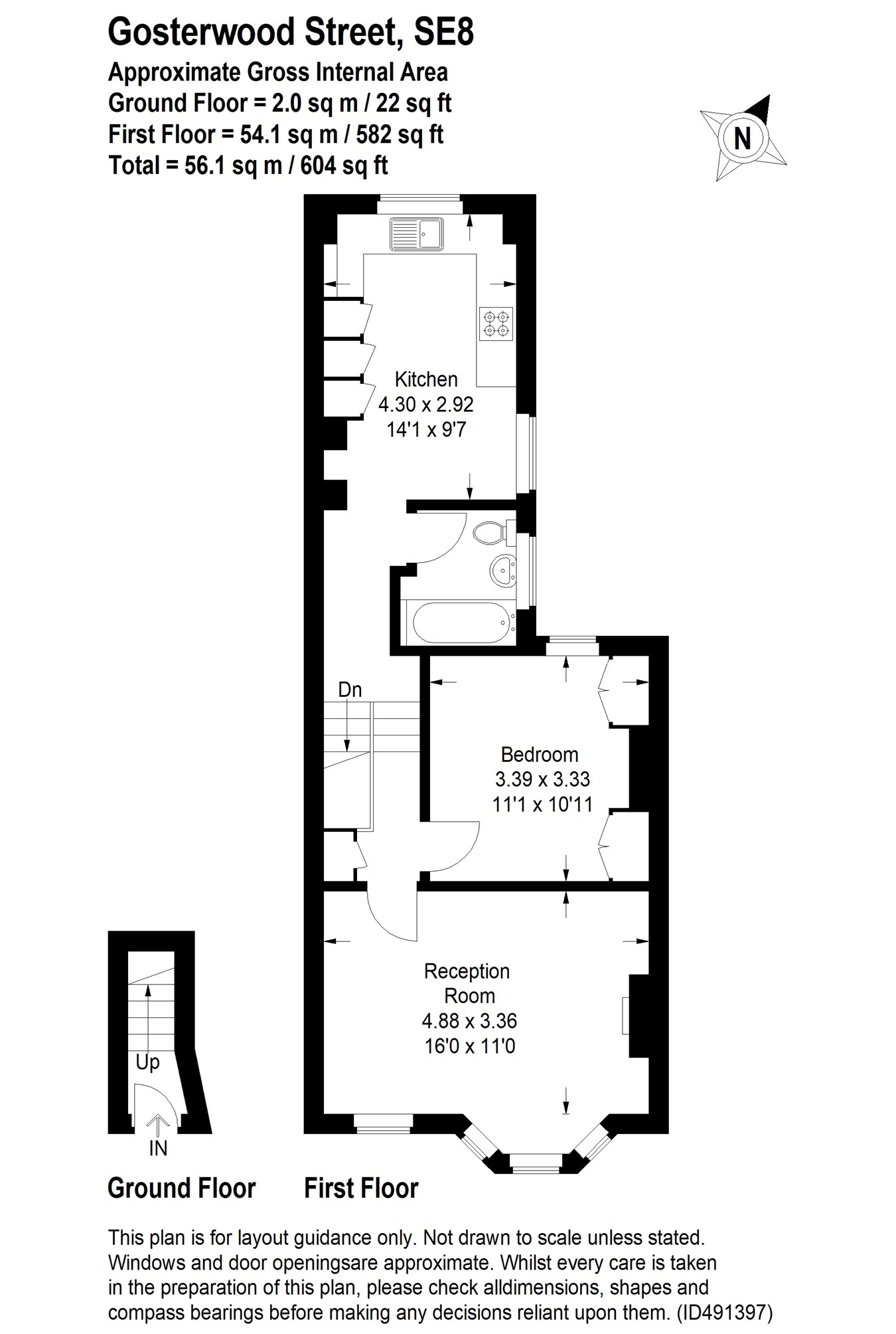 1 Bedrooms Flat for sale in Gosterwood Street, London SE8