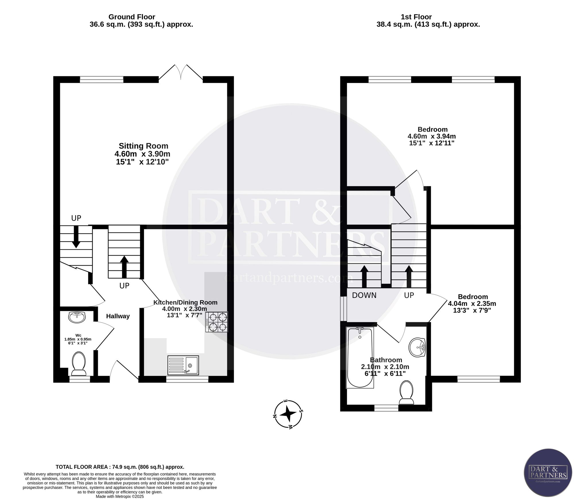 11 Shackleton Walk, Teignmouth floorplan