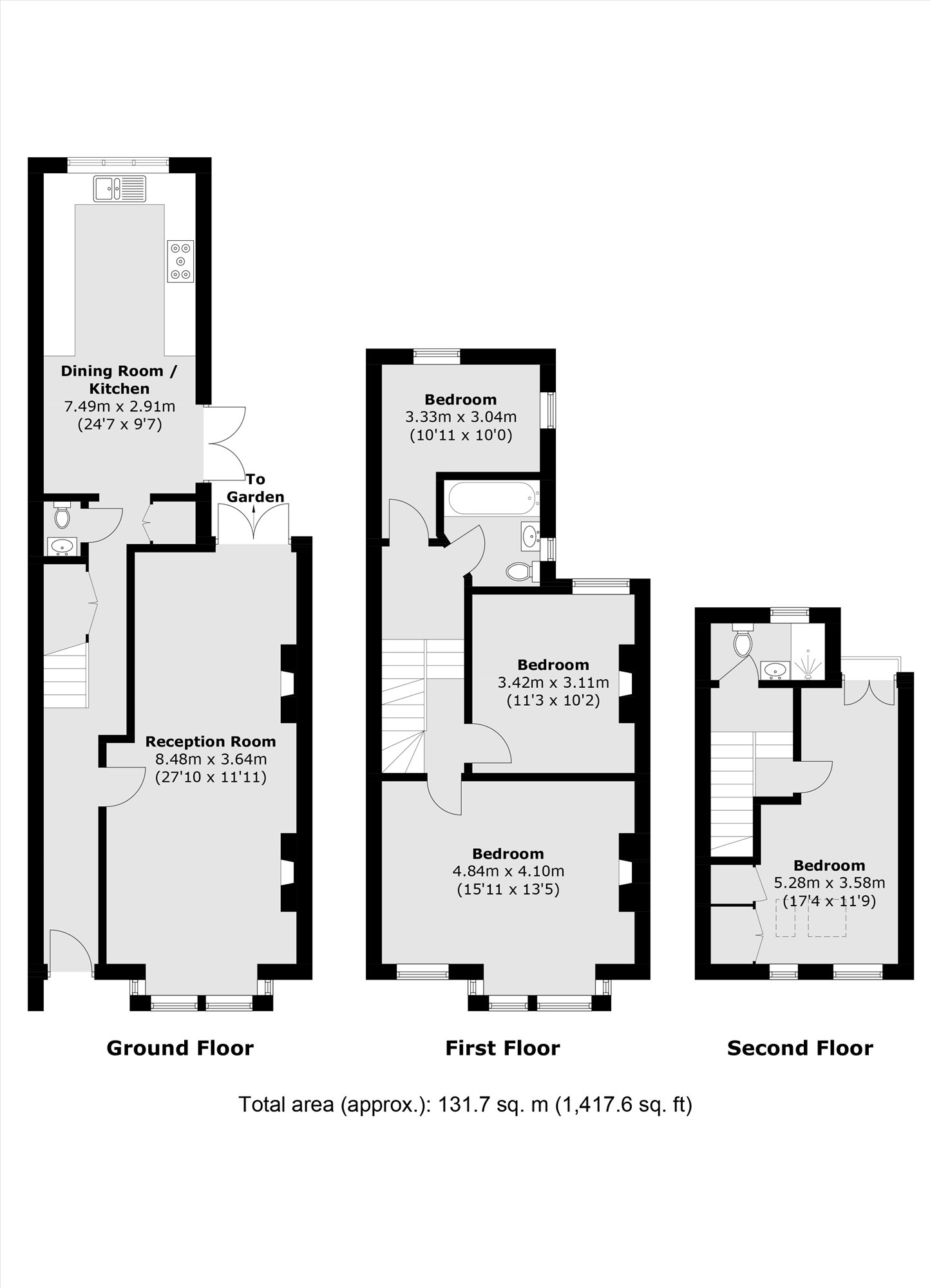 11, Lynton Avenue, London floorplan