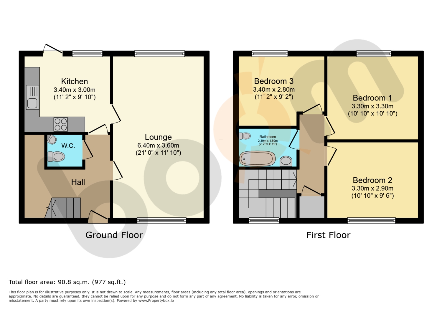 64, Crummock Gardens, Beith floorplan