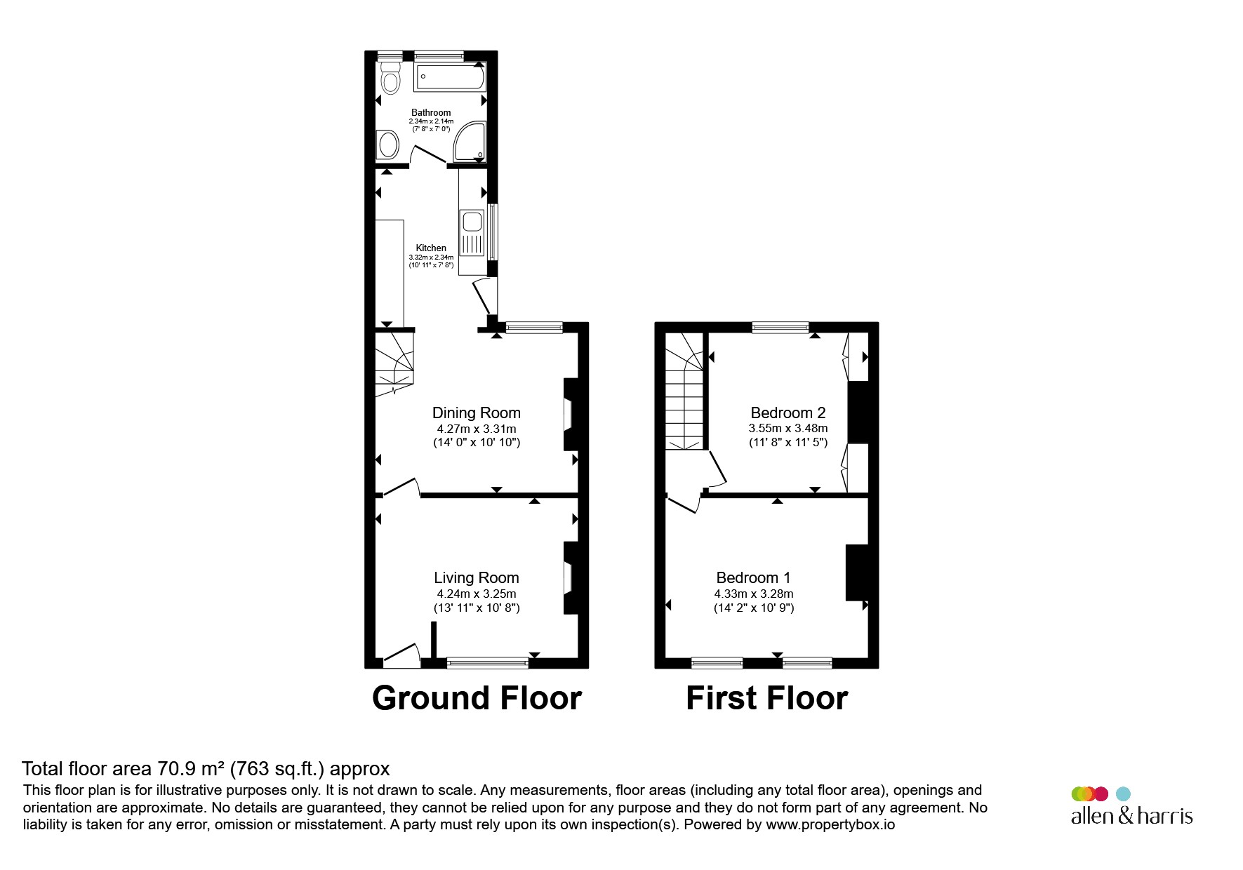 104, Ethel Street, CARDIFF floorplan