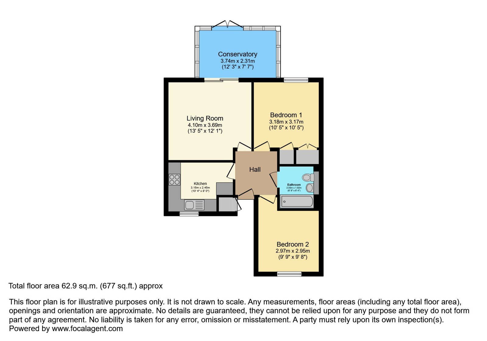 6, Lansdown Gardens, Worle floorplan