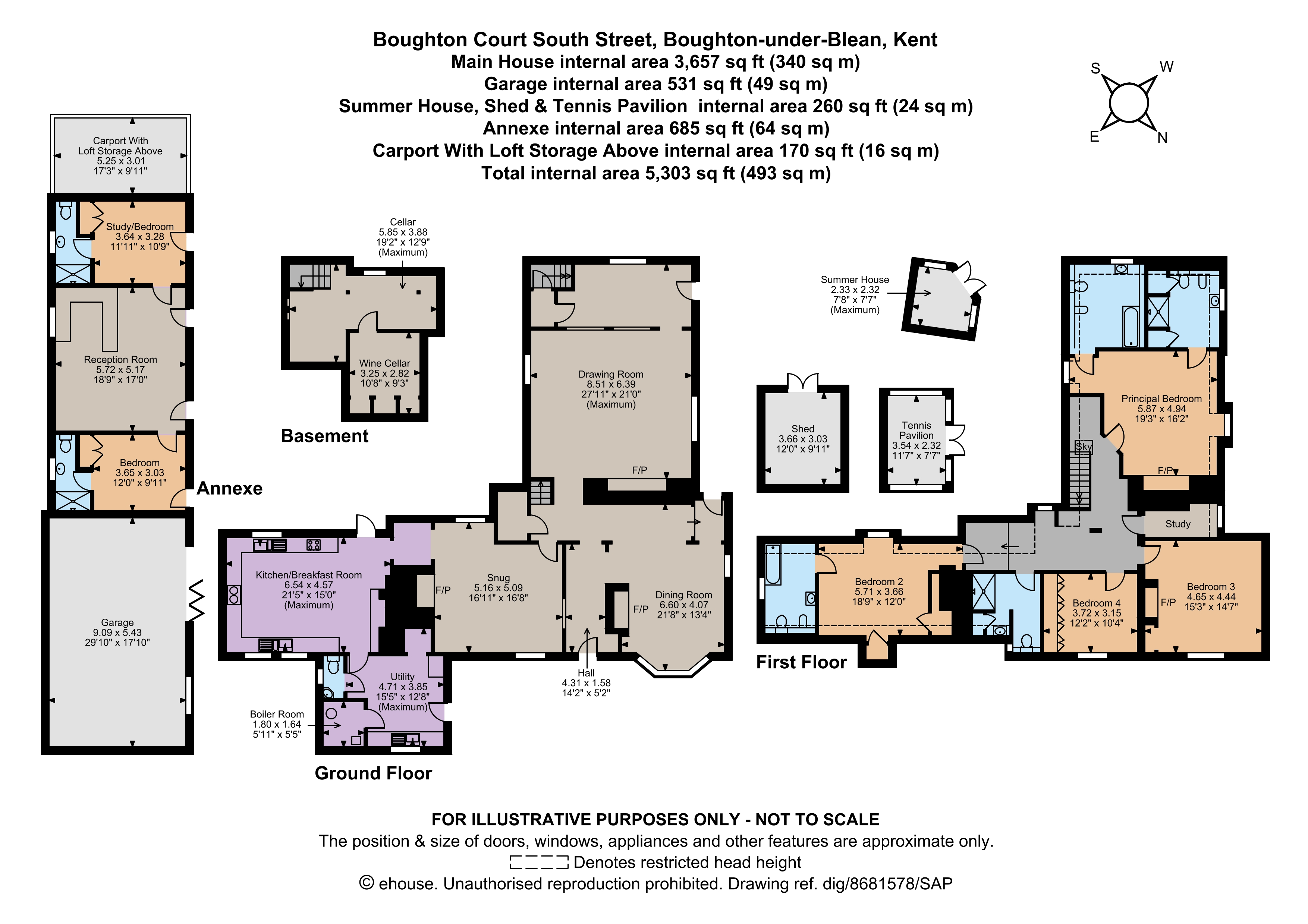 Boughton Court Farm,, South Street, Faversham floorplan