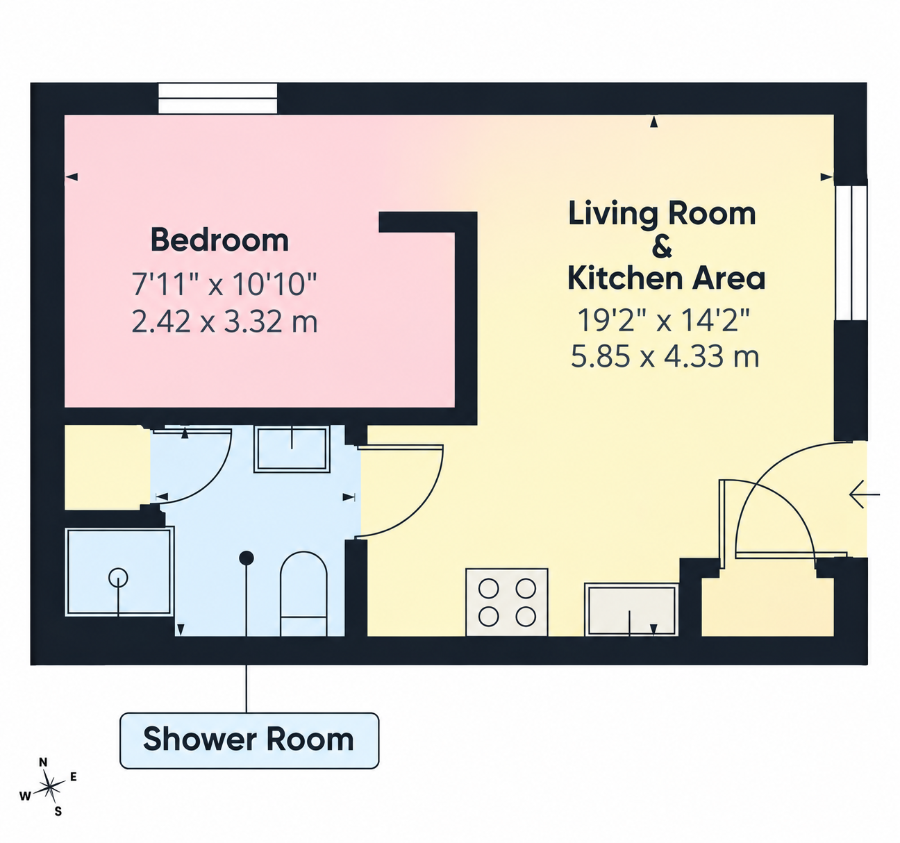 60, Mill Meadow, Bridgend floorplan
