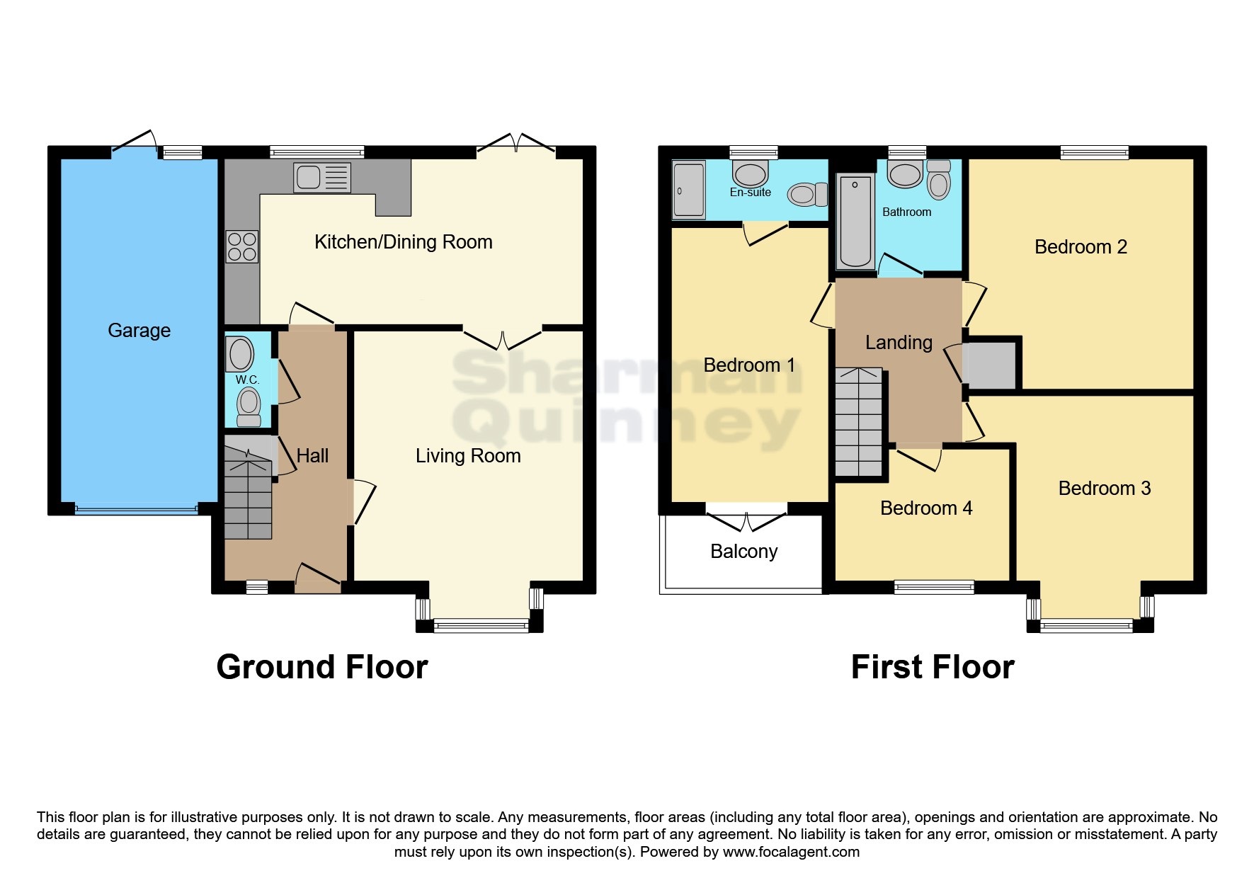 3, Vulcan Close, Huntingdon floorplan