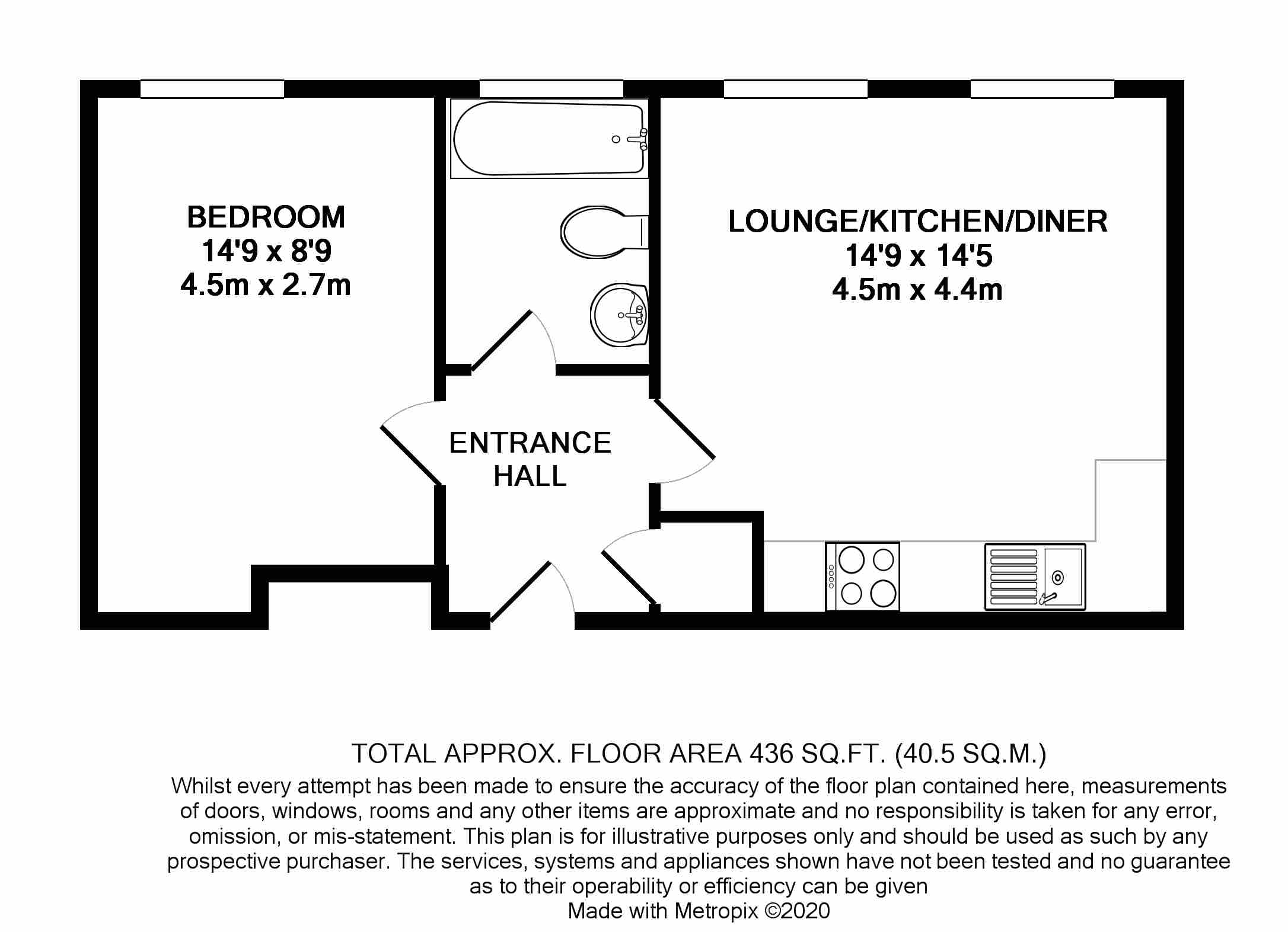 Hanworth Lane Chertsey Surrey Kt16 1 Bedroom Property For Sale