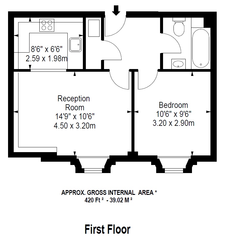 1 Bedrooms Flat to rent in Devonia Road, London N1