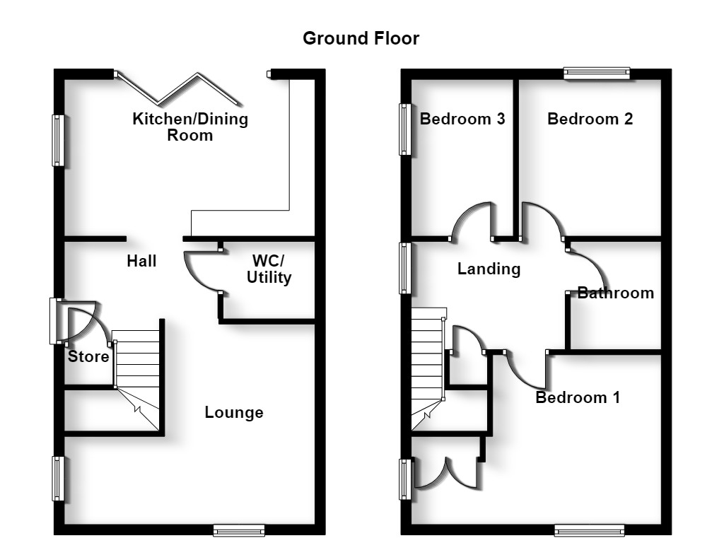 2, Heritage Street Creswell, Worksop floorplan