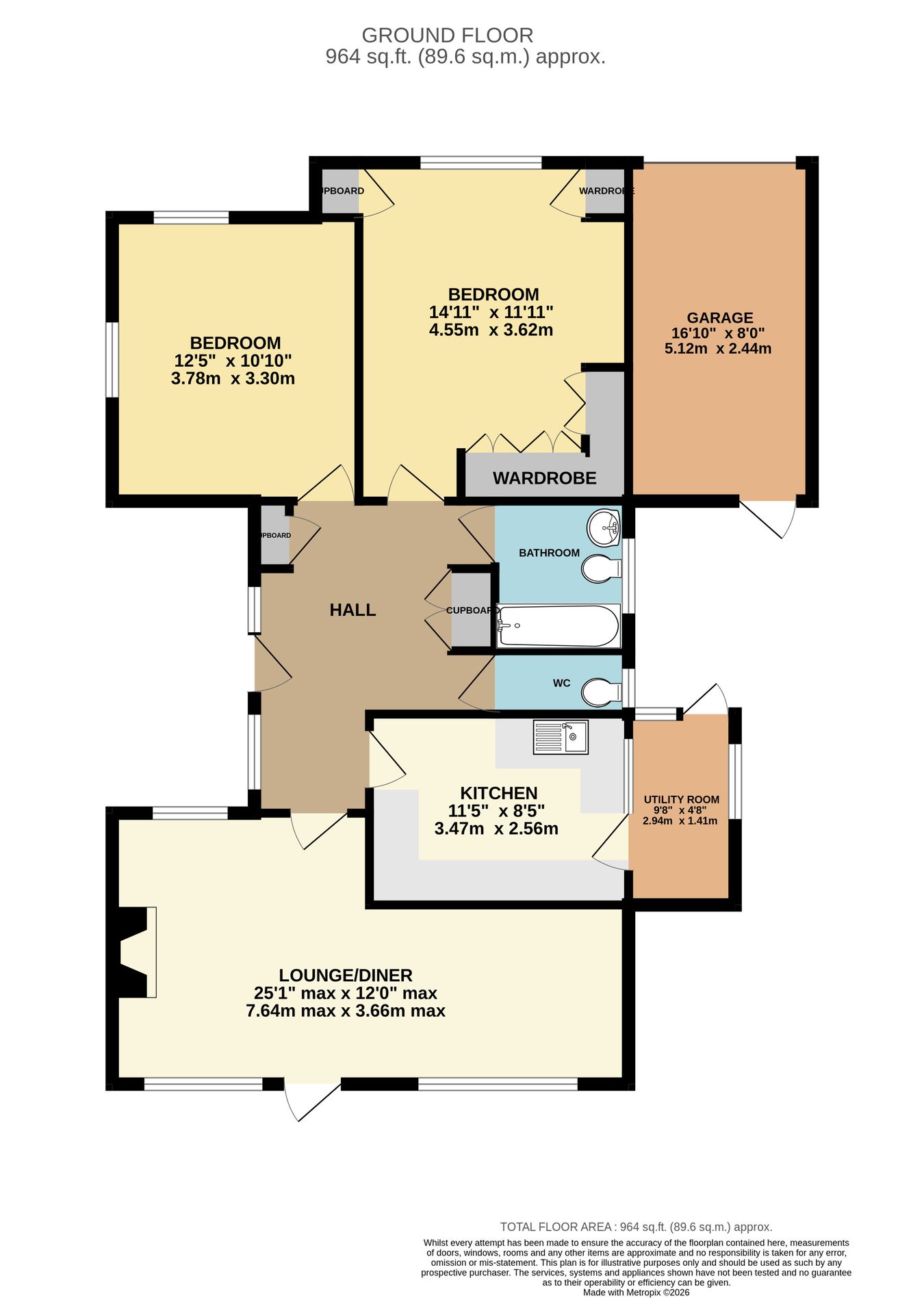 18, The Highlands, Bexhill-on-Sea floorplan