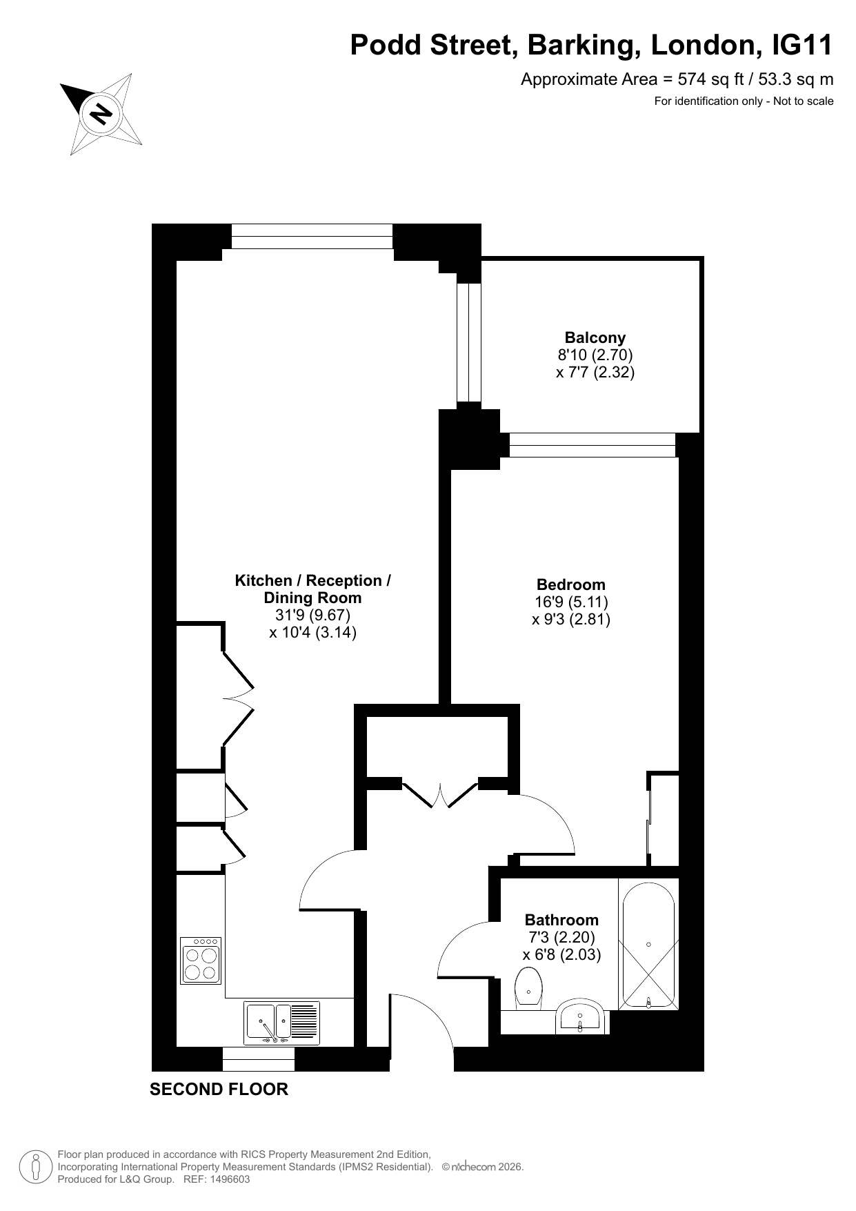 22 Podd Street, Barking floorplan