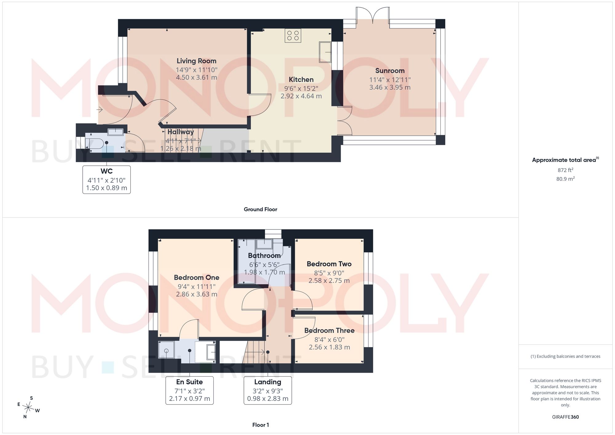 4 Llys Alyn, Wrexham floorplan
