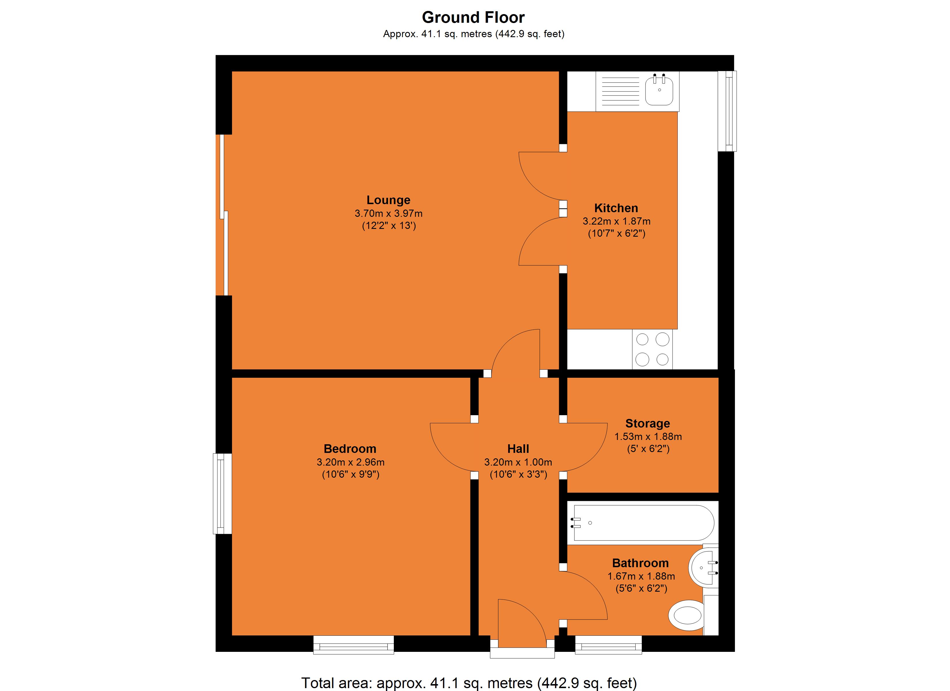 7, Broad Garth, Newcastle Upon Tyne floorplan