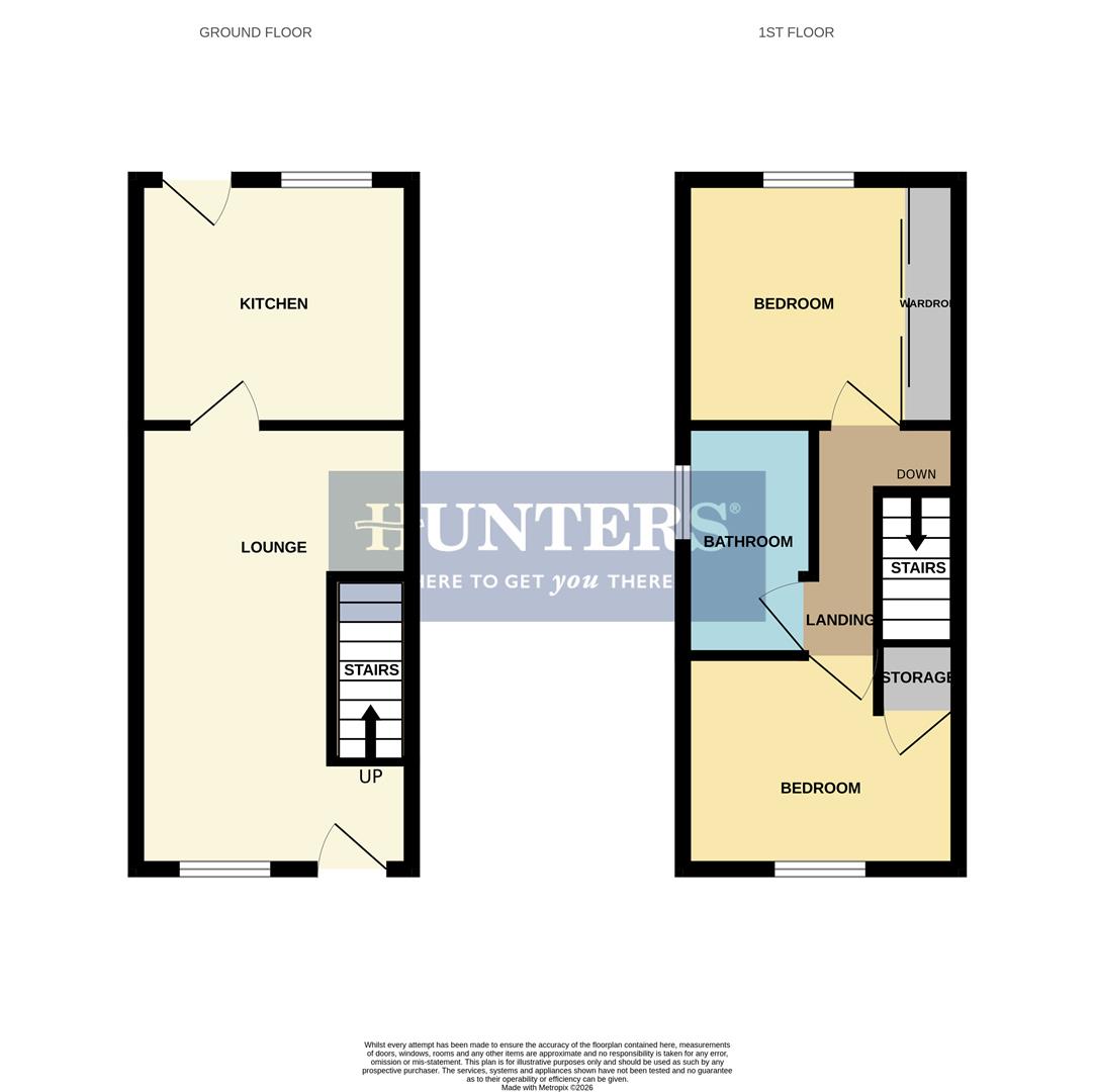 32B, King Street, Stourbridge floorplan