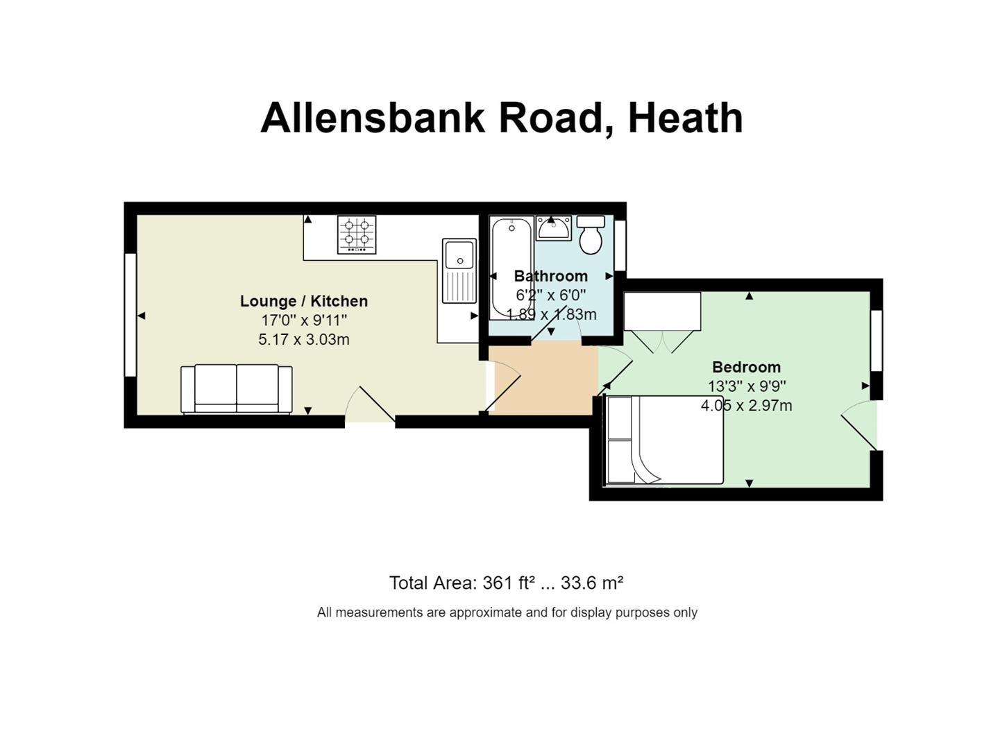 1 Bedrooms  to rent in Allensbank Road, Heath, Cardiff CF14