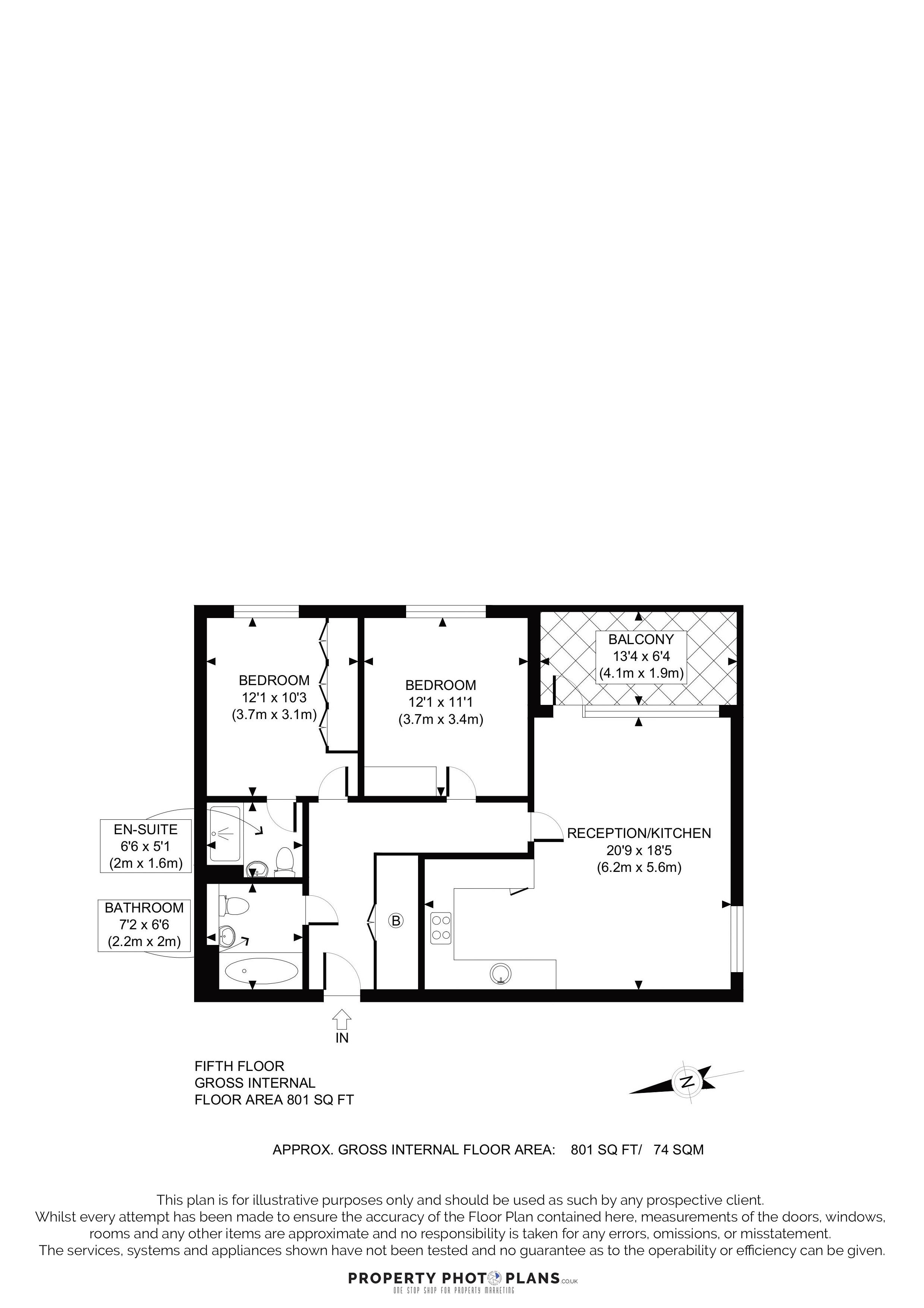 Flat 41 Hazeview Apartments, Hargrave Drive, Harrow floorplan