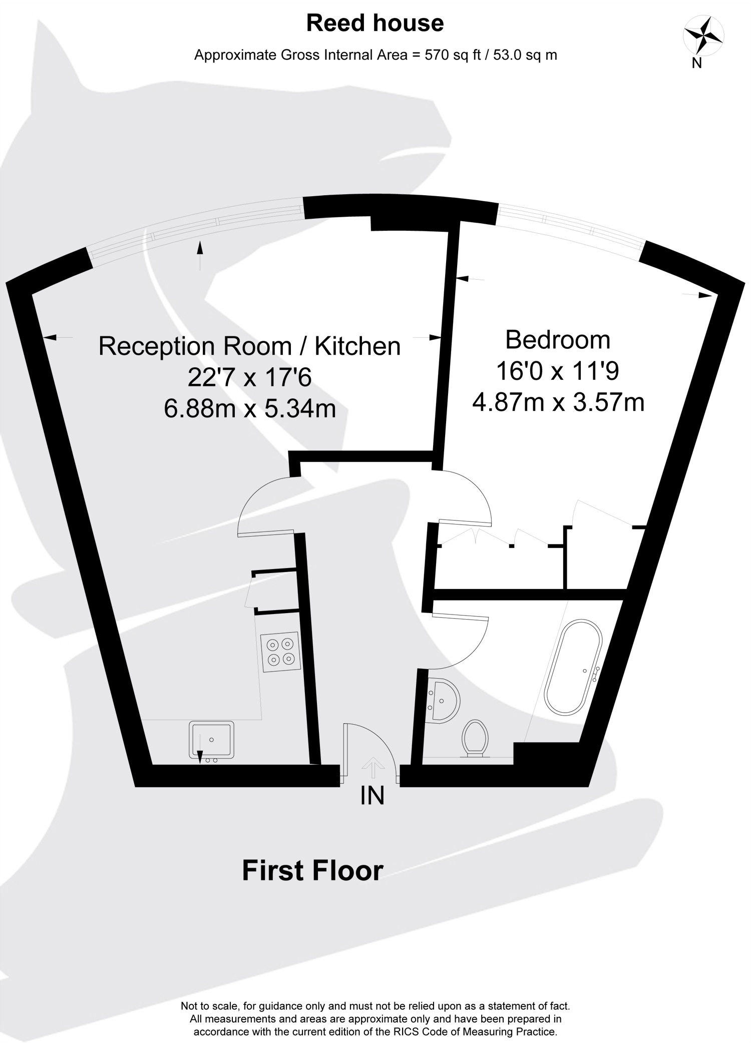 1 Bedrooms Flat to rent in Reed House, Durnsford Road, Wimbledon SW19