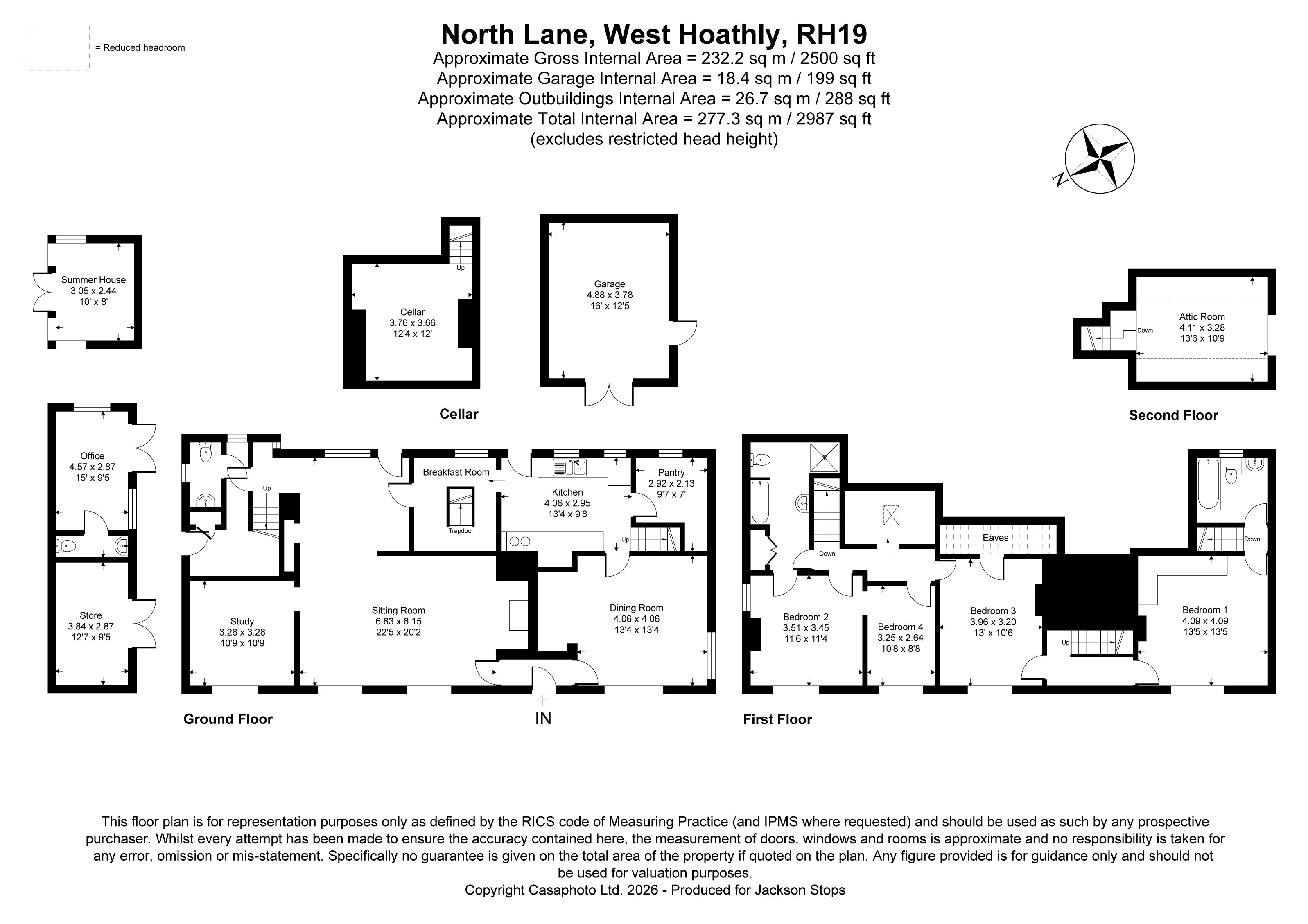 Fountain Cottage,, North Lane, West Hoathly floorplan