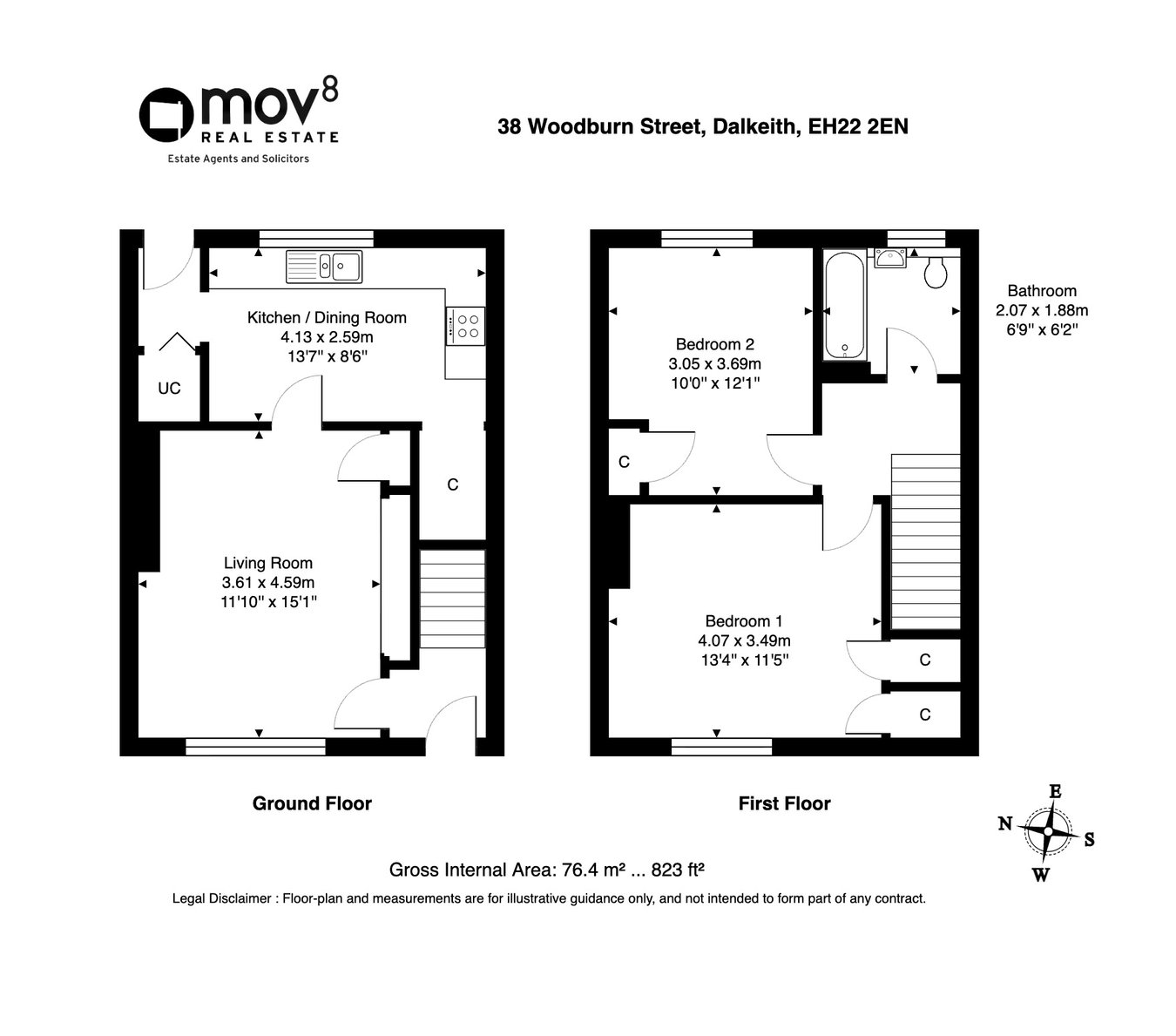38, Woodburn Street, Dalkeith floorplan