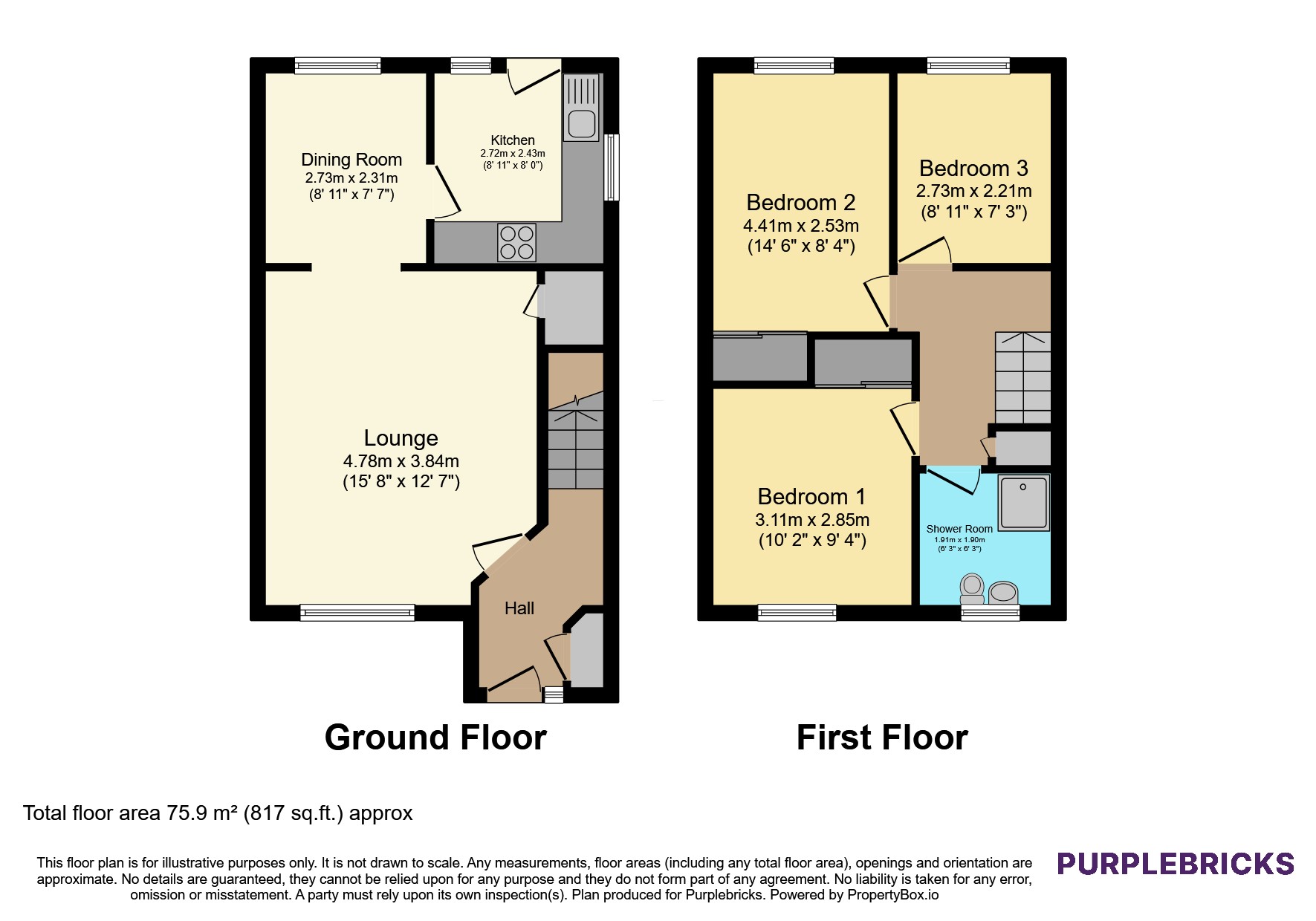 6, Bothwellpark Place, Bellshill floorplan