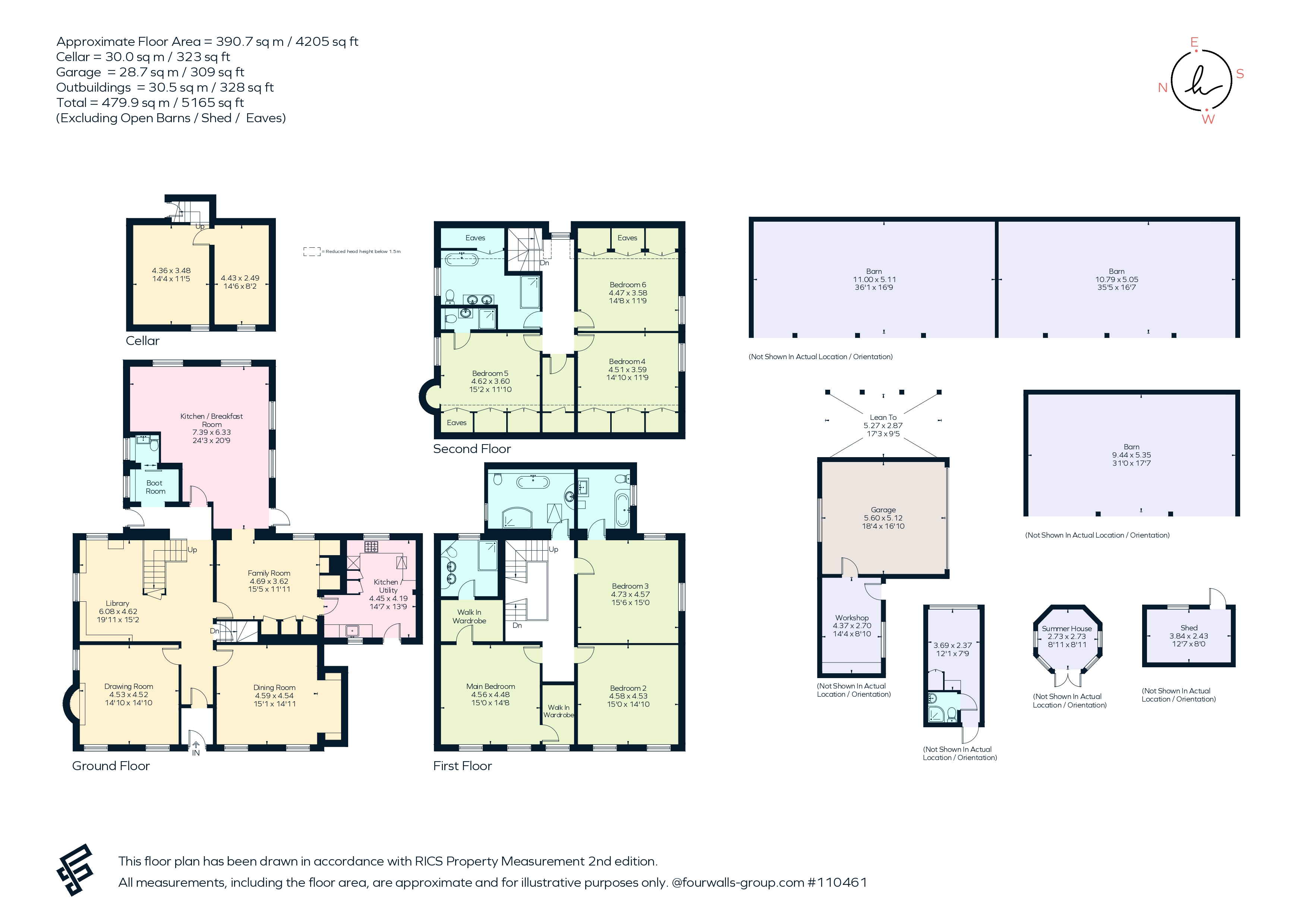 Sewards, Brickendon Lane, Hertford floorplan