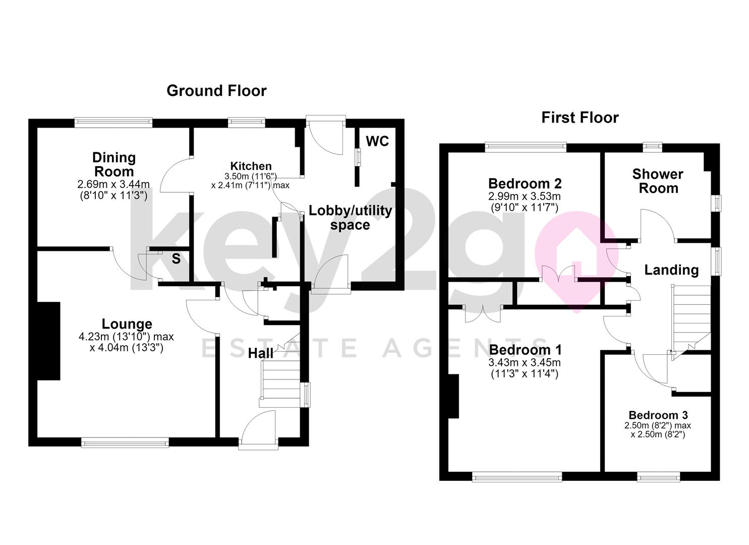 8, Foxwood Drive, Sheffield floorplan