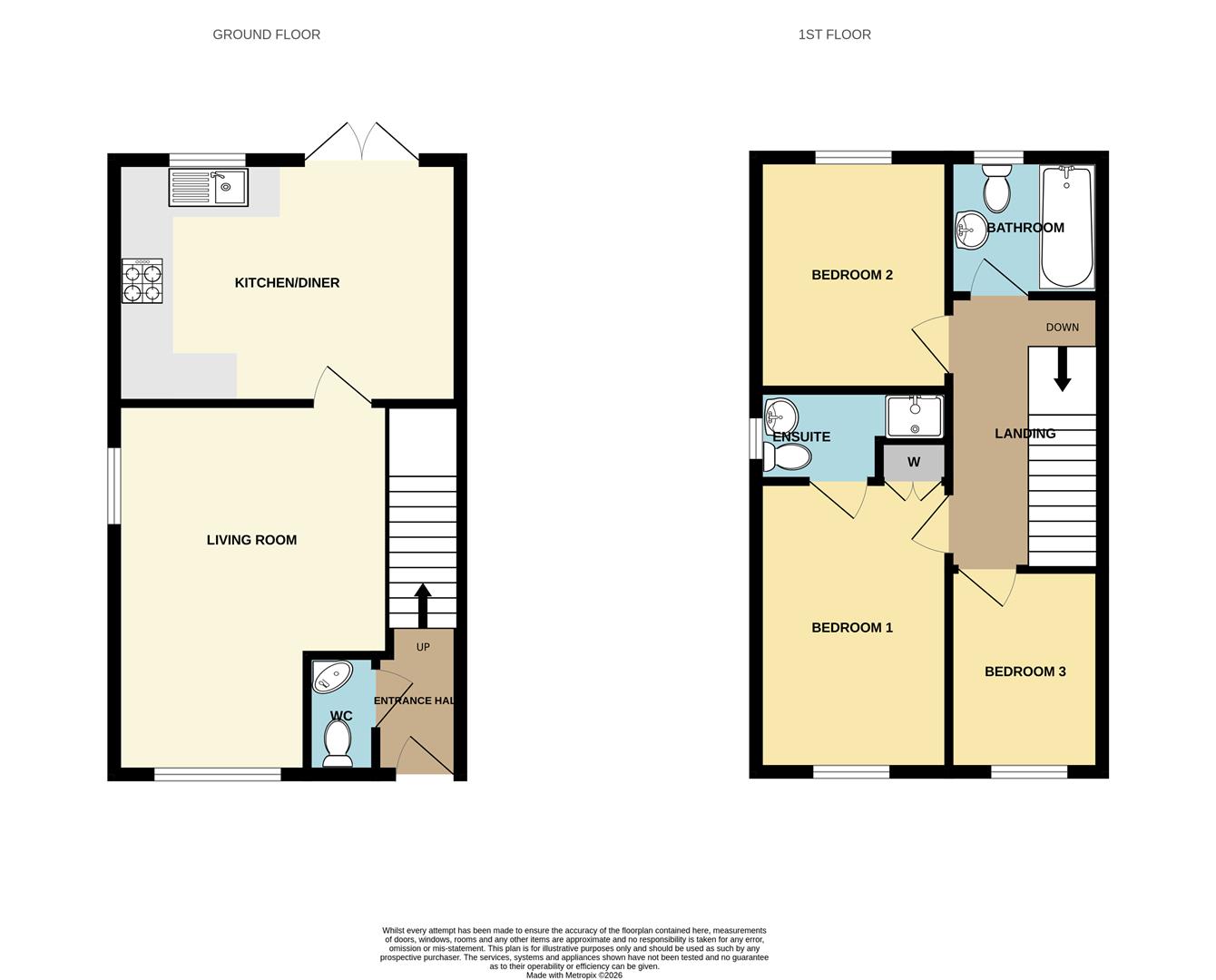 3, Aspen Close, Beverley floorplan
